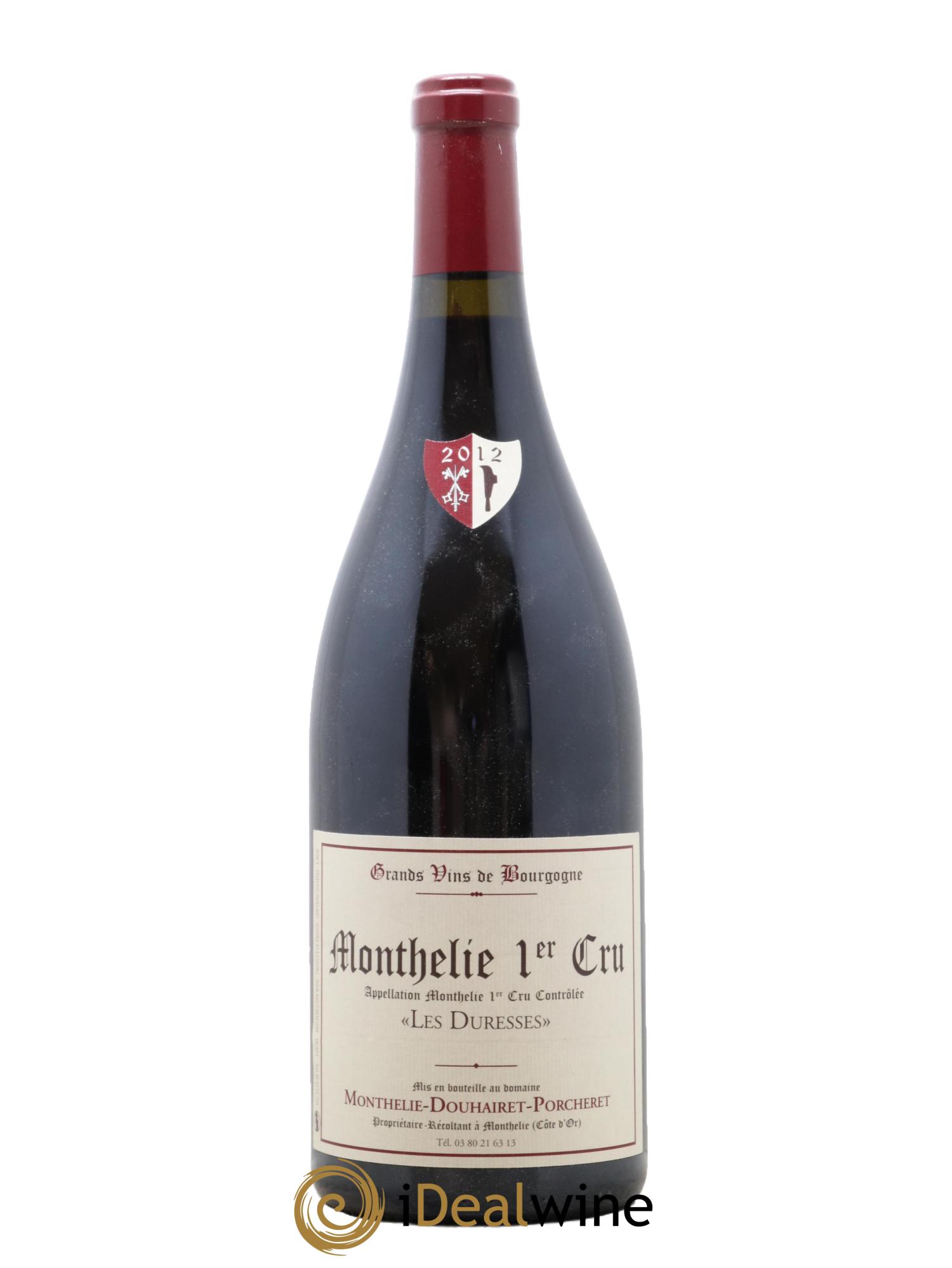 Monthélie 1er Cru Les Duresses Domaine Douhairet Porcheret 2012 - Lot de 1 magnum - 0