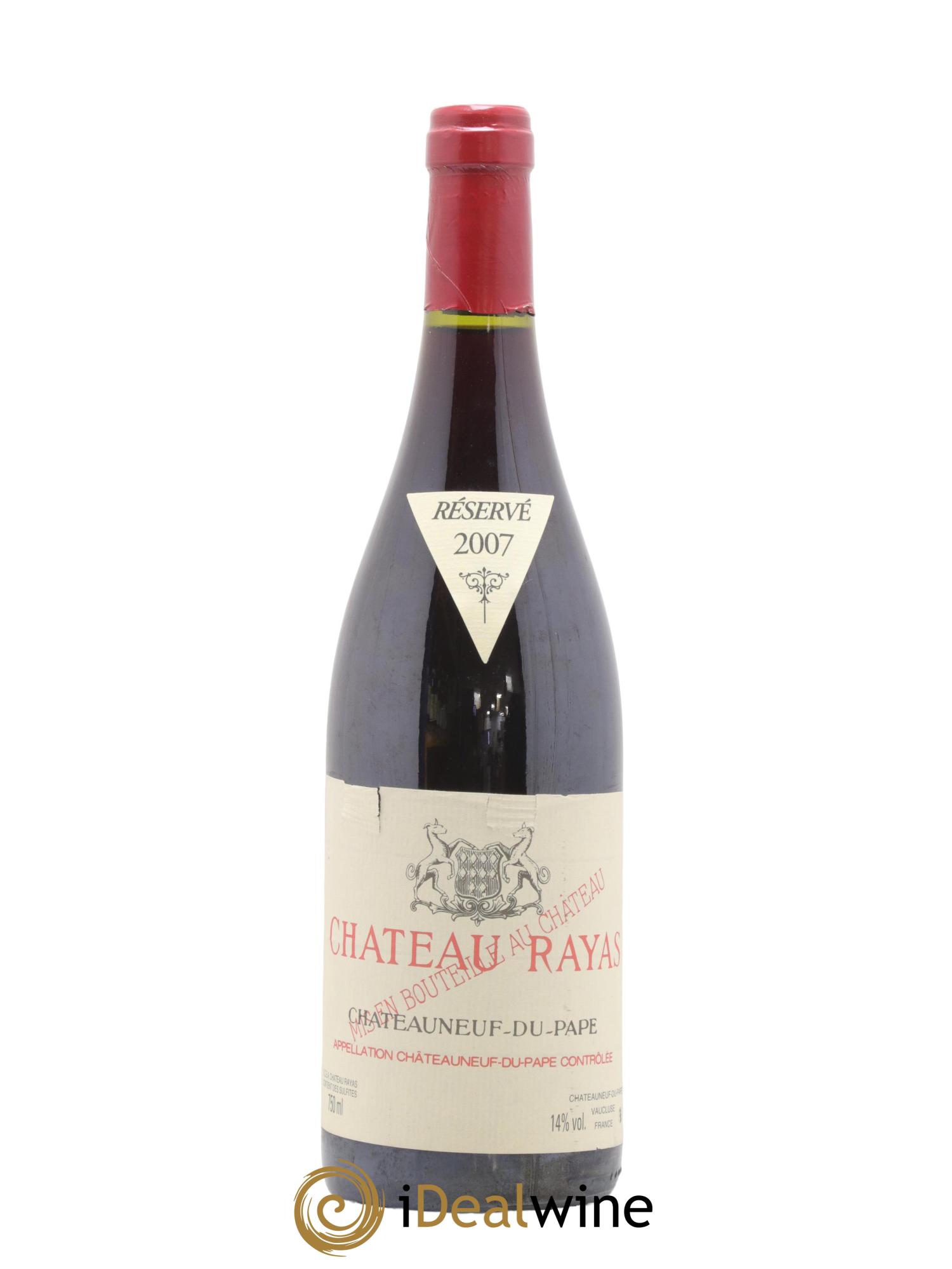 Châteauneuf-du-Pape Château Rayas Emmanuel Reynaud 2007 - Lot of 1 bottle - 0