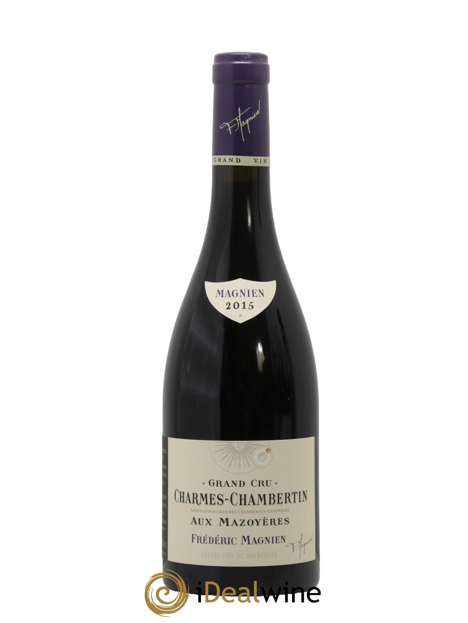 Charmes-Chambertin Grand Cru Aux Mazoyères Frédéric Magnien 2015 - Lotto di 1 bottiglia - 0