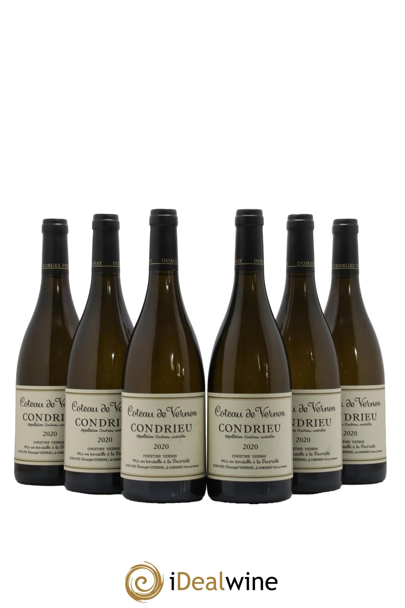 Condrieu Coteau de Vernon Georges Vernay 2020 - Lot de 6 bouteilles - 0