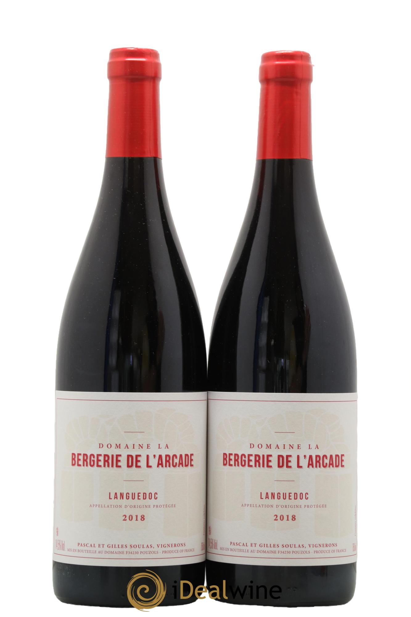 Languedoc La Bergerie de l'Arcade (Domaine) 2018 - Lot de 2 bouteilles - 0