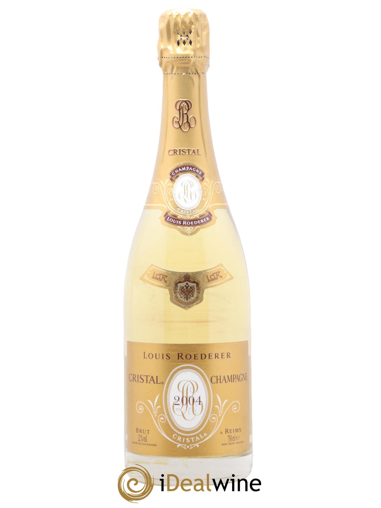 Cristal Louis Roederer 2004 - Lot of 1 bottle - 0