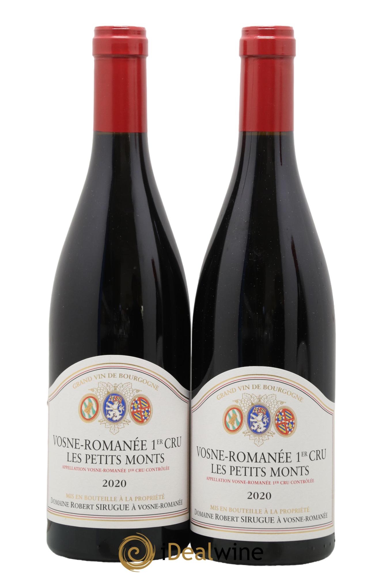 Vosne-Romanée 1er Cru Les Petits Monts Robert Sirugue (Domaine) 2020 - Posten von 2 Flaschen - 0