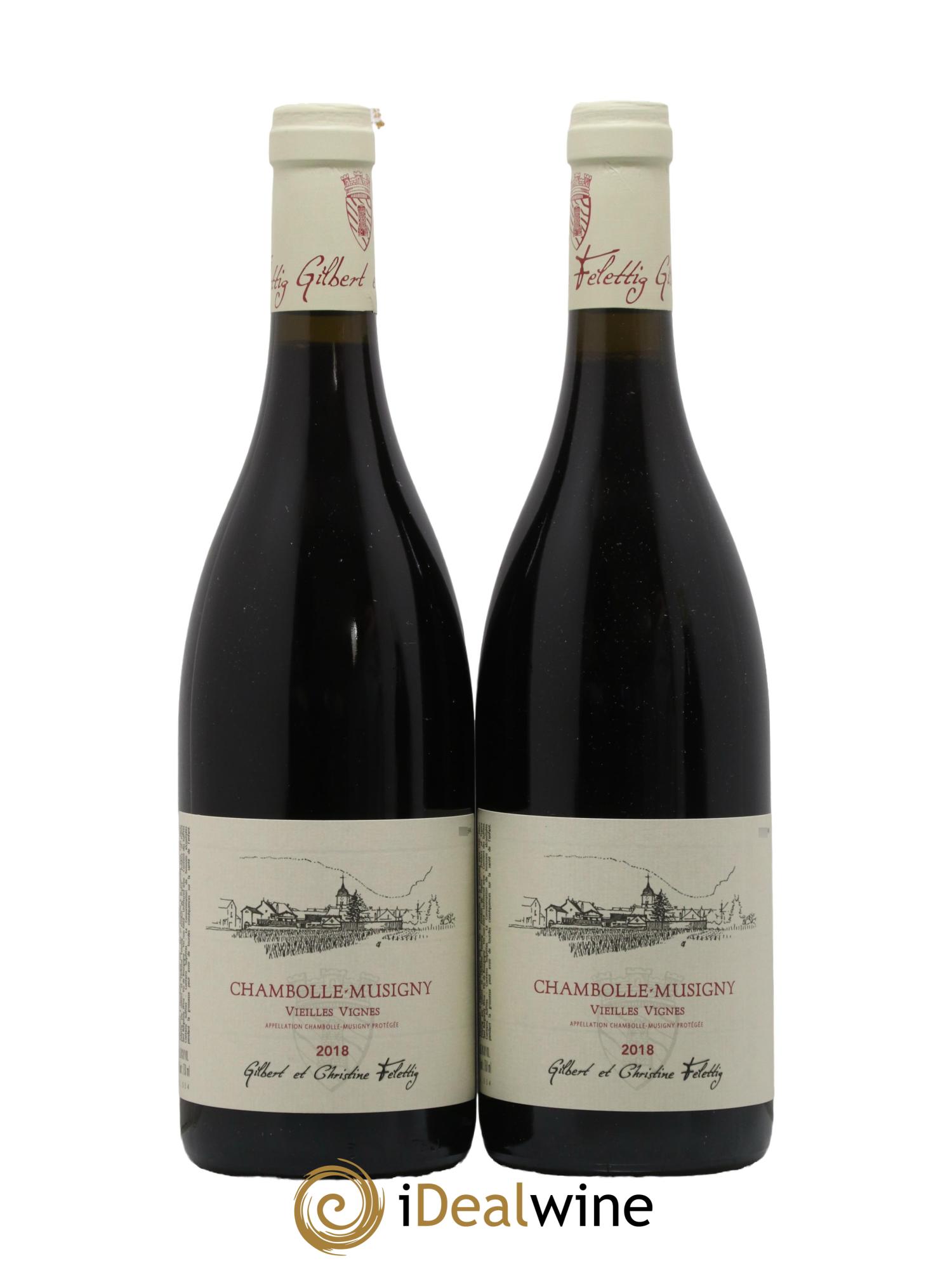 Chambolle-Musigny Vieilles Vignes Felettig (Domaine) 2018 - Lot de 2 bouteilles - 0