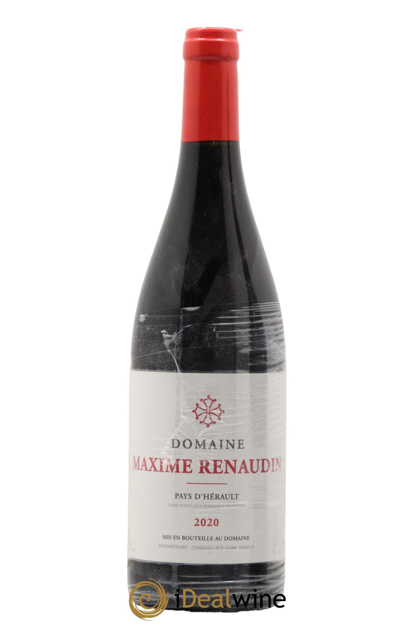 IGP Pays d'Hérault Maxime Renaudin 2020 - Lot of 1 bottle - 0