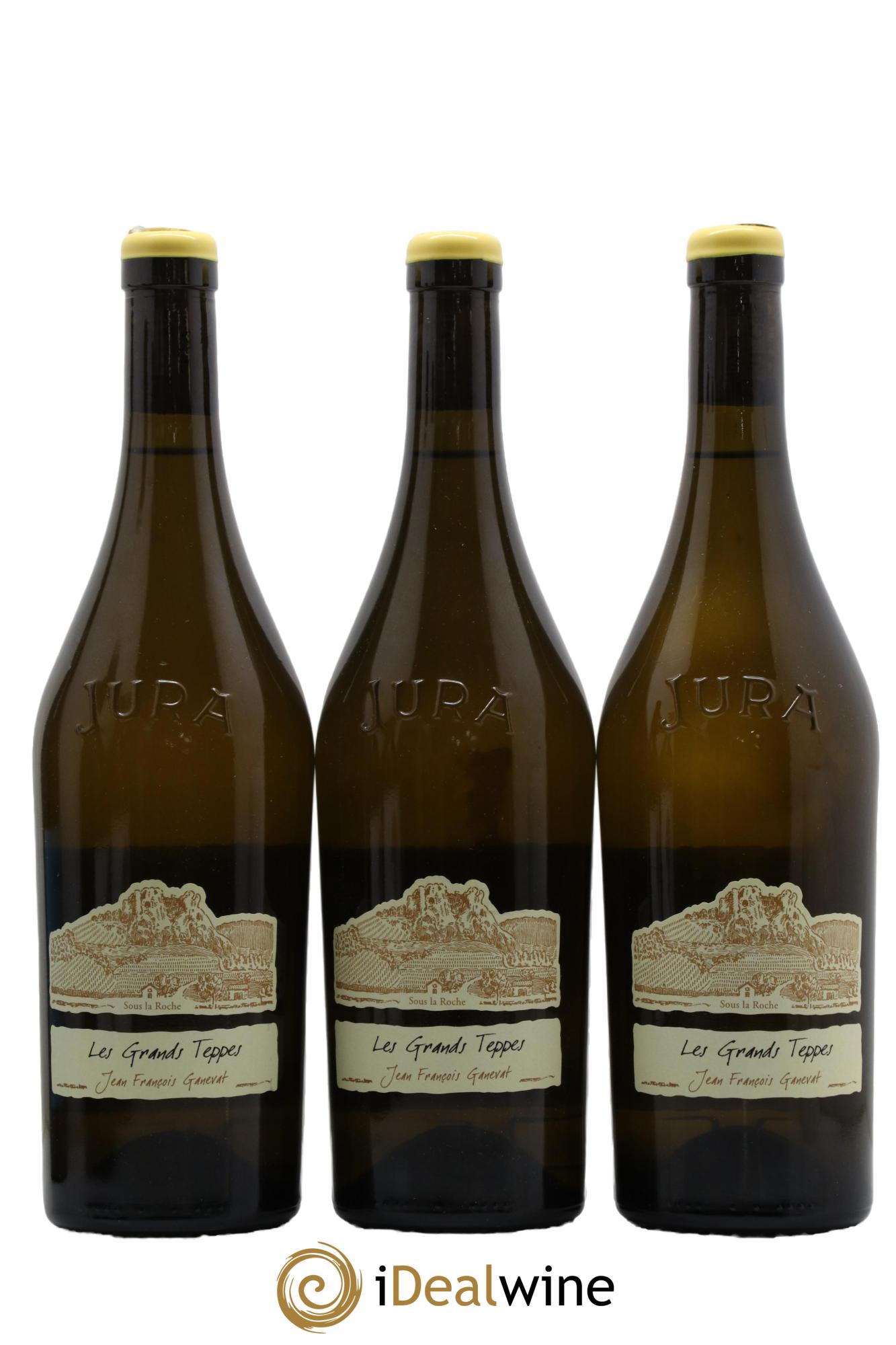 Côtes du Jura Les Grands Teppes Savagnin (sous voile) Jean-François Ganevat (Domaine) 2018 - Lot of 3 bottles - 0