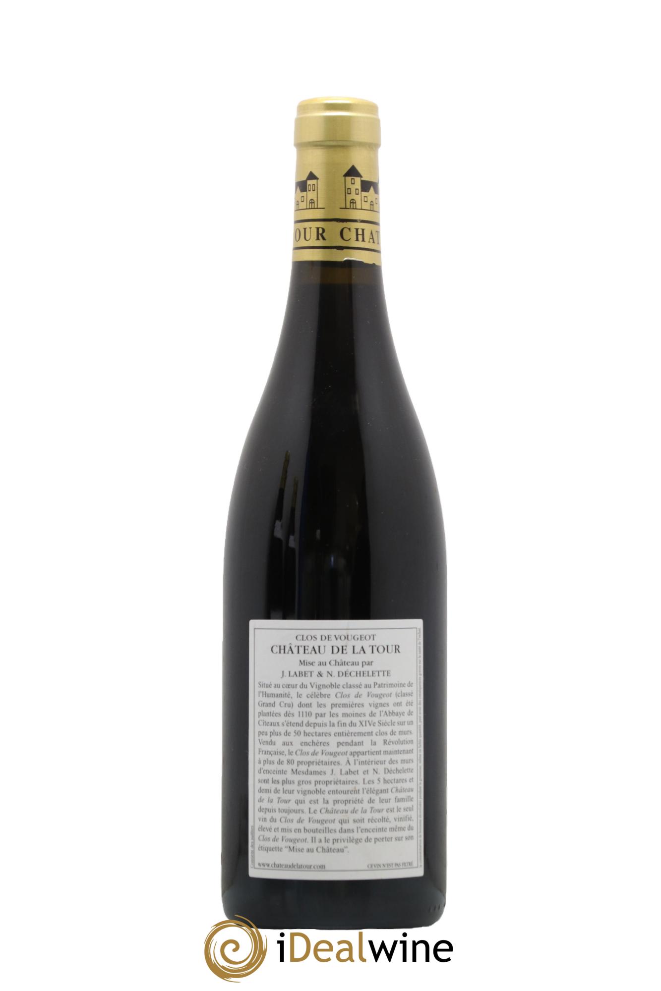 Clos de Vougeot Grand Cru Vieilles Vignes Château de La Tour 2016 - Lotto di 1 bottiglia - 1