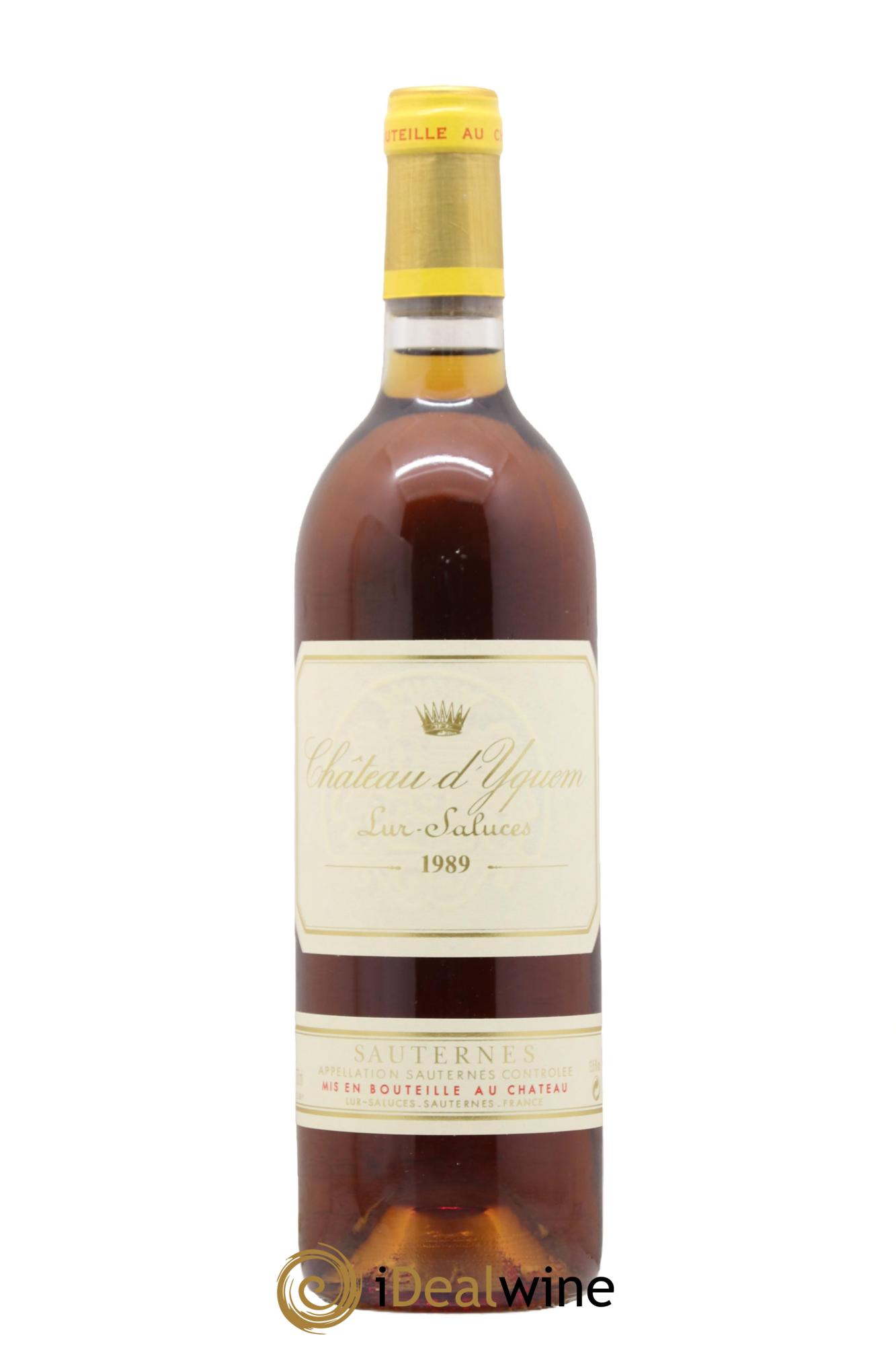 Château d' Yquem 1er Cru Classé Supérieur 1989 - Lotto di 1 bottiglia - 0