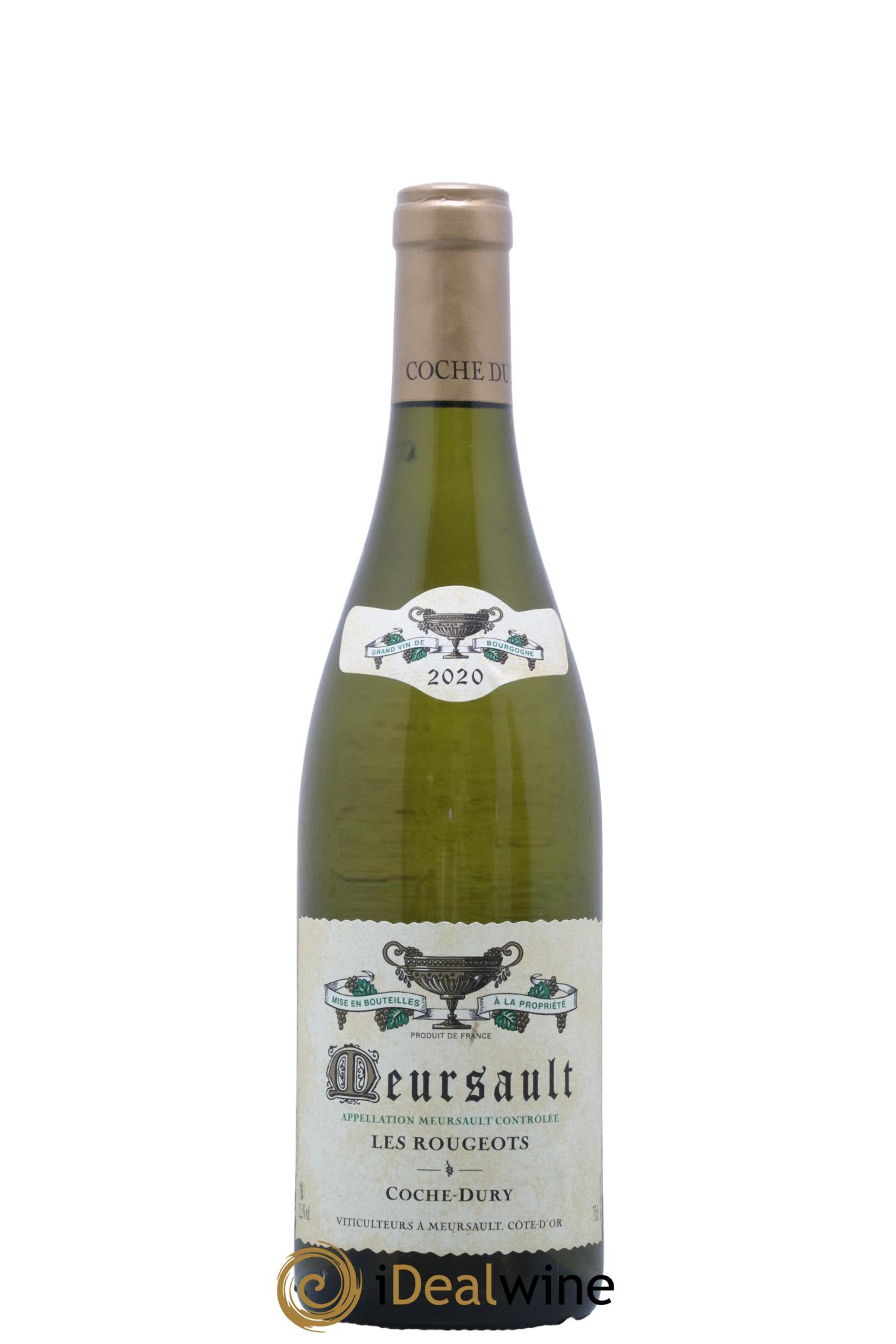 Meursault Les Rougeots Coche Dury (Domaine) 2020 - Lot of 1 bottle - 0