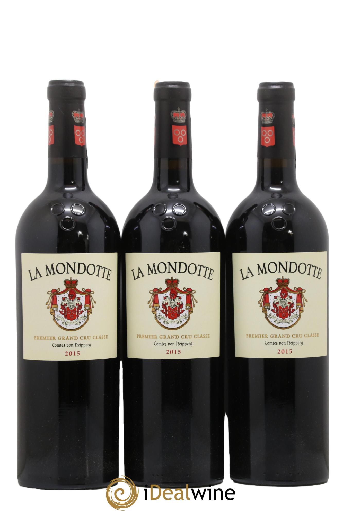 La Mondotte 1er Grand Cru Classé B depuis 2012 2015 - Posten von 6 Flaschen - 1