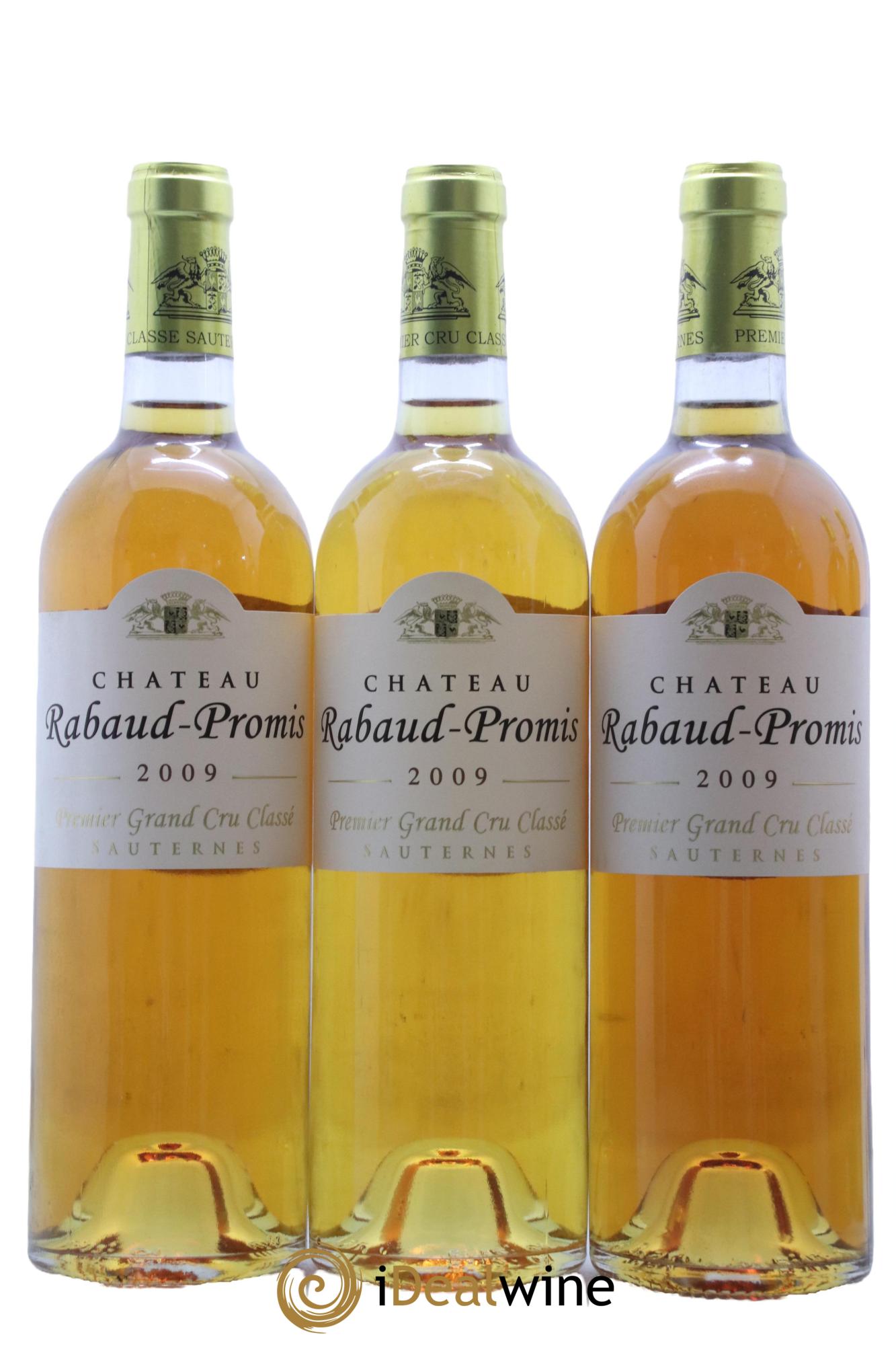 Château Rabaud Promis 1er Grand Cru Classé  2009 - Posten von 6 Flaschen - 1