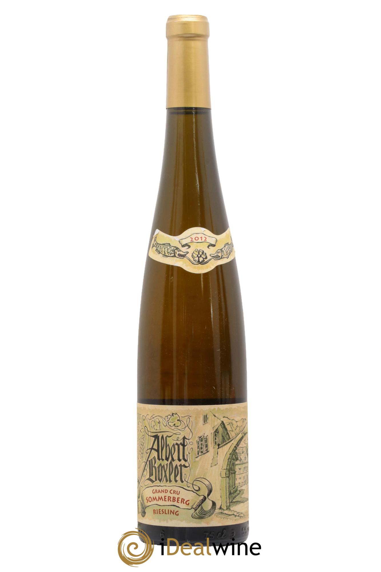 Alsace Riesling Grand Cru Sommerberg E Albert Boxler 2012 - Posten von 1 Flasche - 0