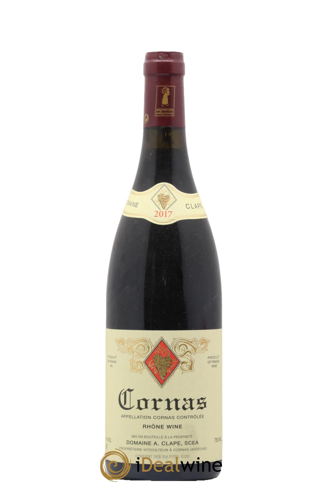 Cornas Auguste Clape 2017 - Lot of 1 bottle - 0