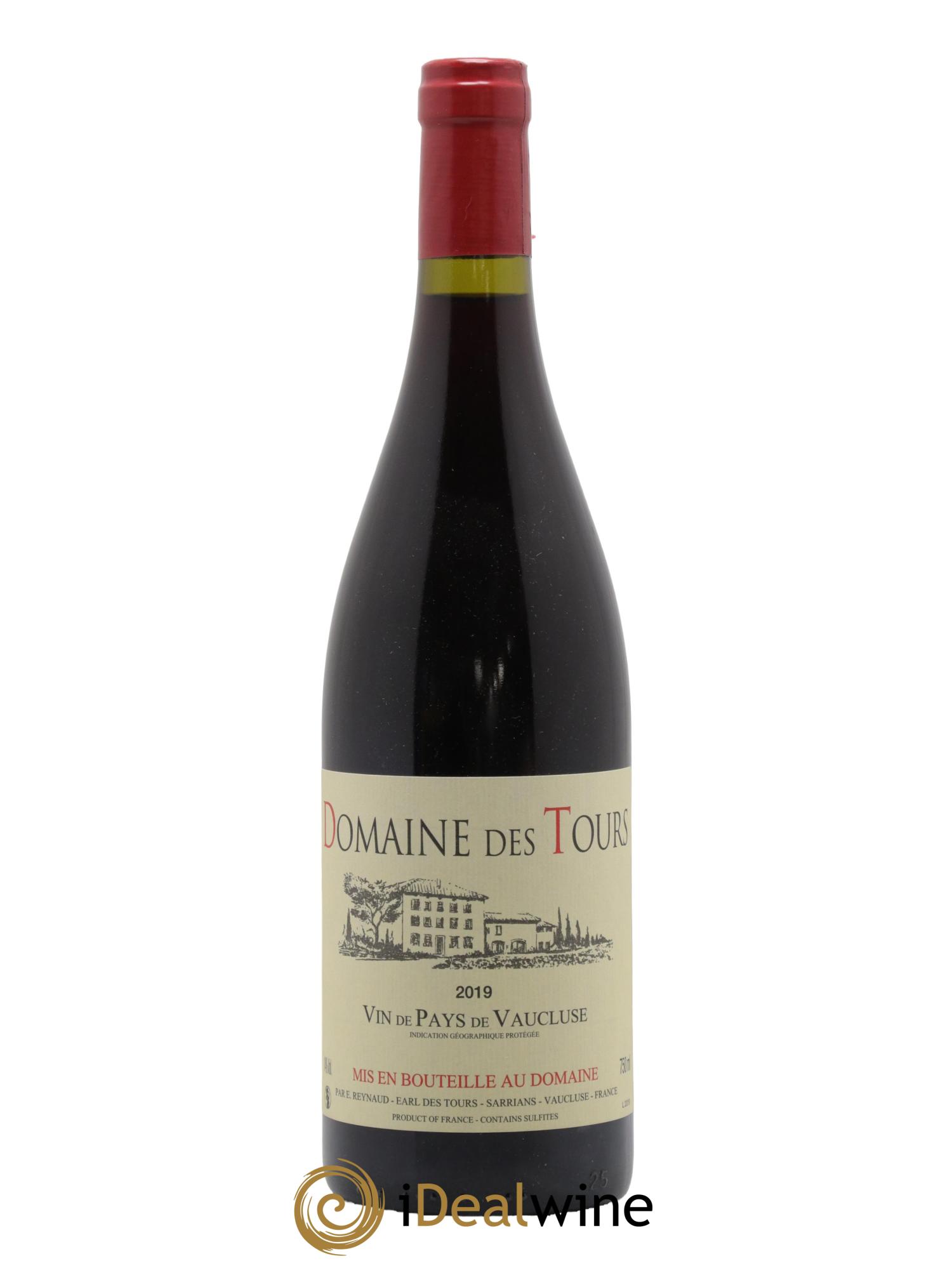 IGP Vaucluse (Vin de Pays de Vaucluse) Domaine des Tours Emmanuel Reynaud 2019 - Lotto di 1 bottiglia - 0