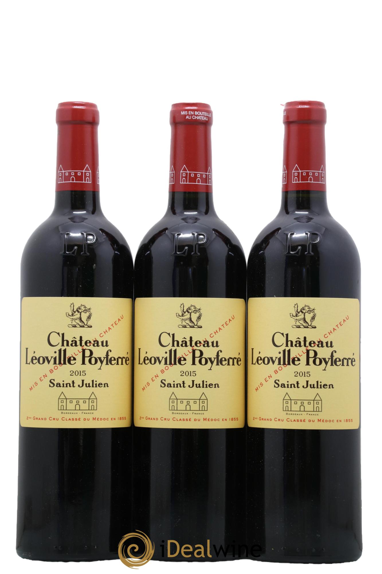 Château Léoville Poyferré 2ème Grand Cru Classé 2015 - Lot of 6 bottles - 2