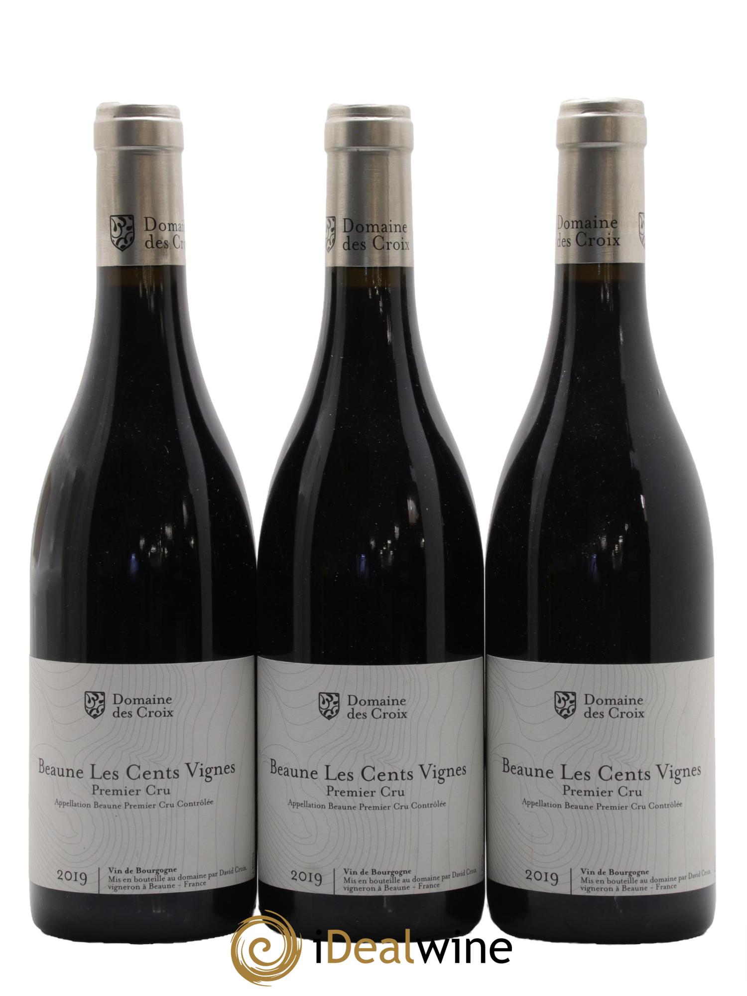 Beaune 1er Cru Les Cents vignes Croix (Domaine des) 2019 - Lotto di 3 bottiglie - 0