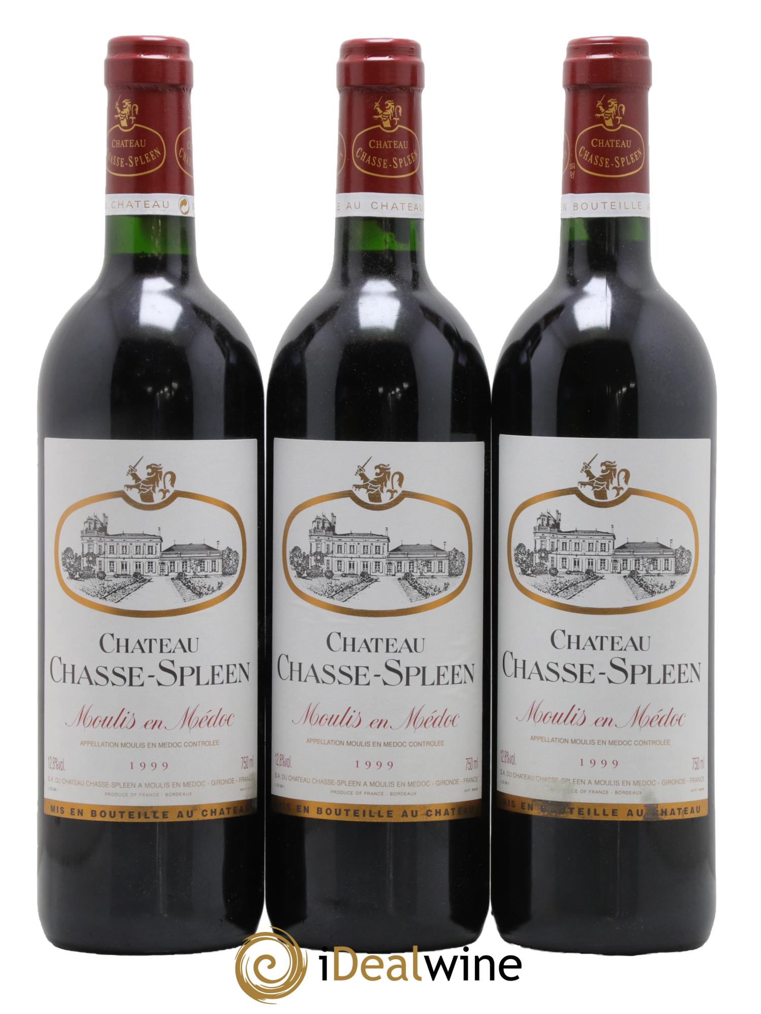 Château Chasse Spleen 1999 - Lot de 12 bouteilles - 3