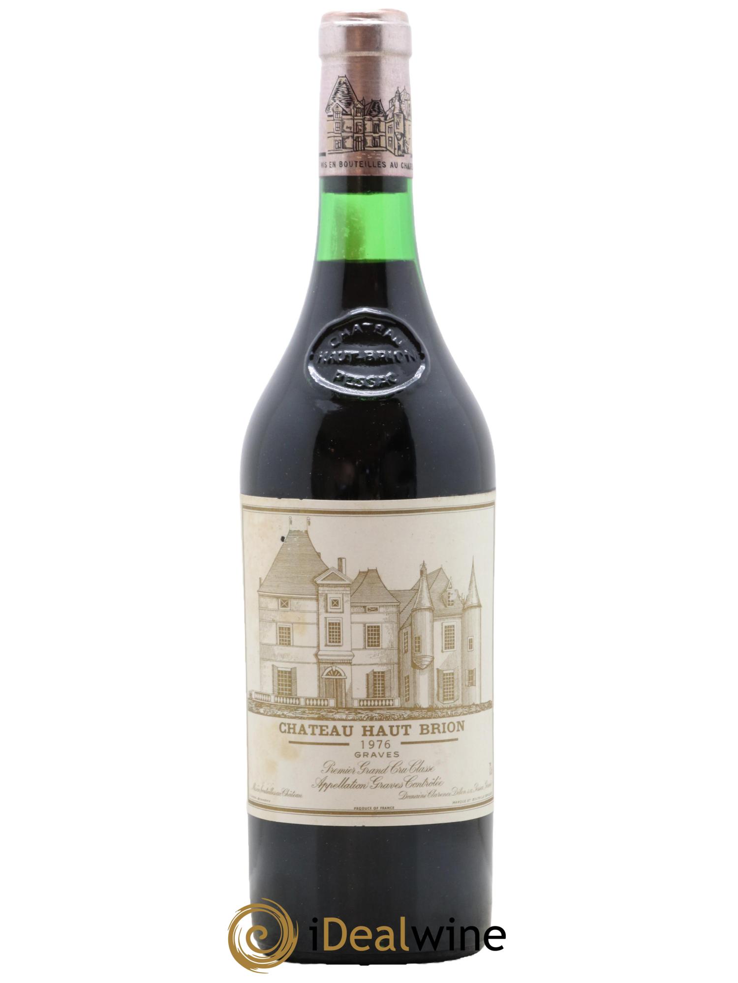 Château Haut Brion 1er Grand Cru Classé 1976 - Lotto di 1 bottiglia - 0