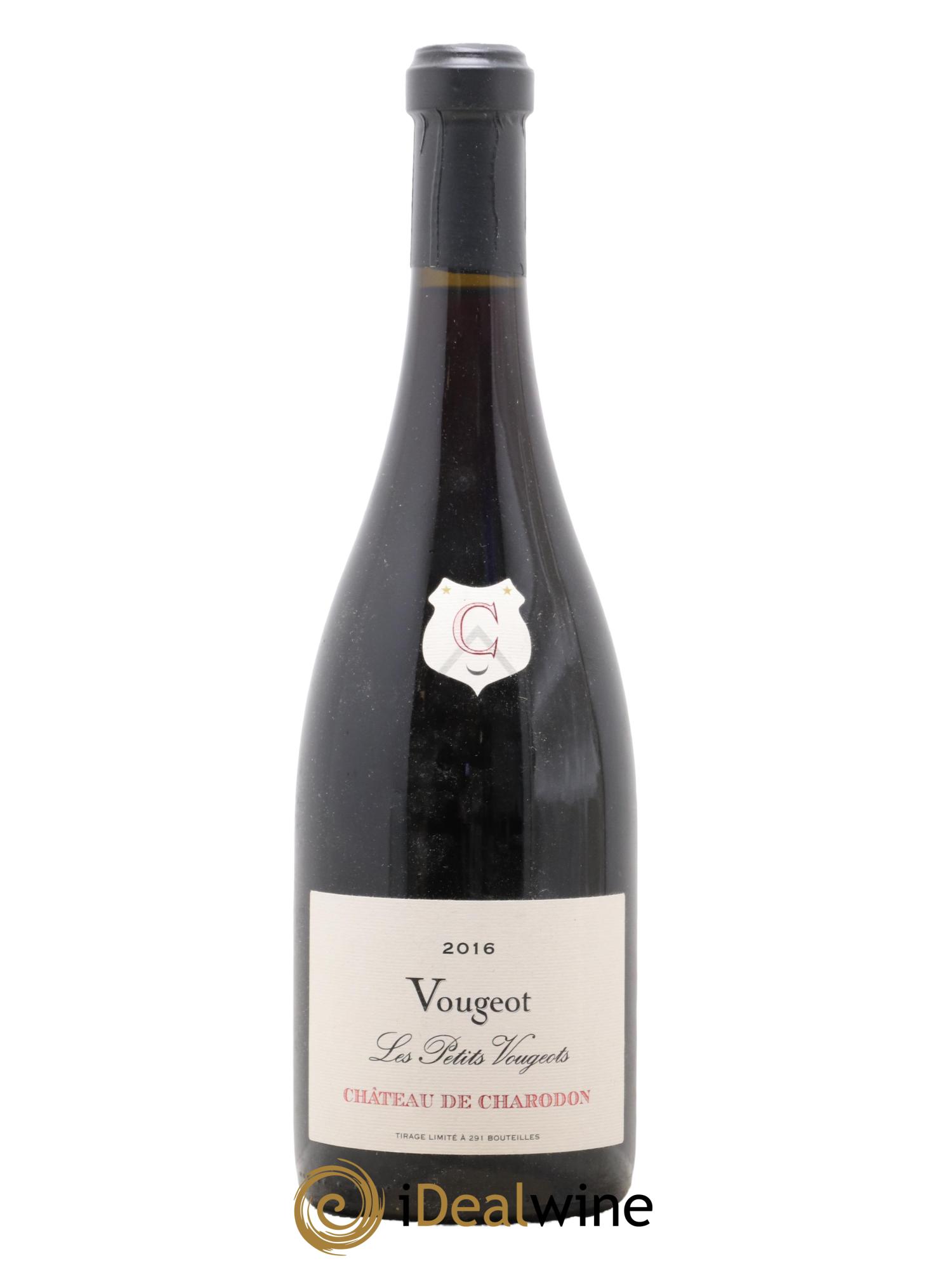 Vougeot 1er Cru Les Petits Vougeots Château de Charodon 2016 - Lotto di 1 bottiglia - 0