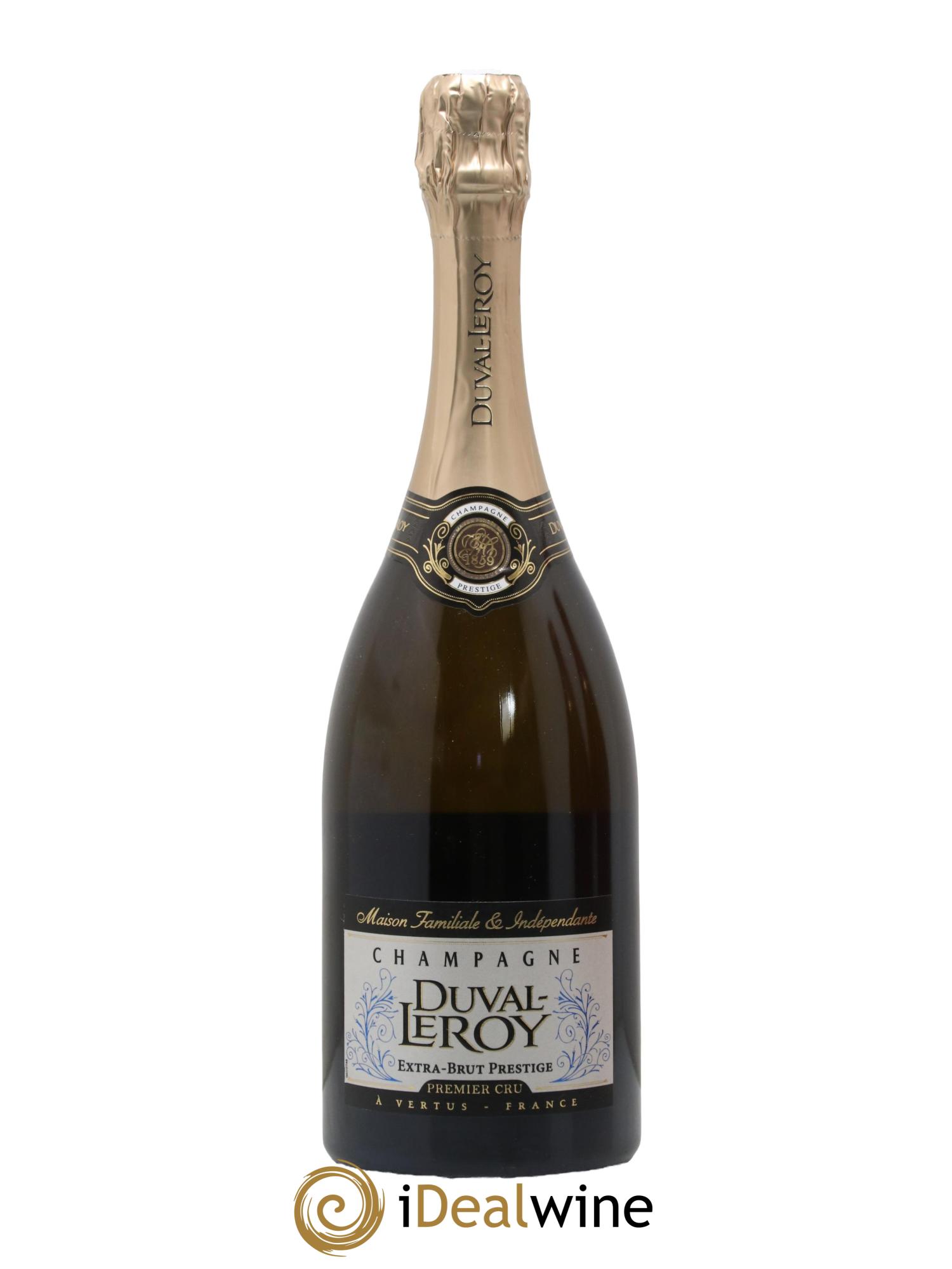 Champagne Extra Brut Prestige Maison Duval-Leroy - Lotto di 1 bottiglia - 0