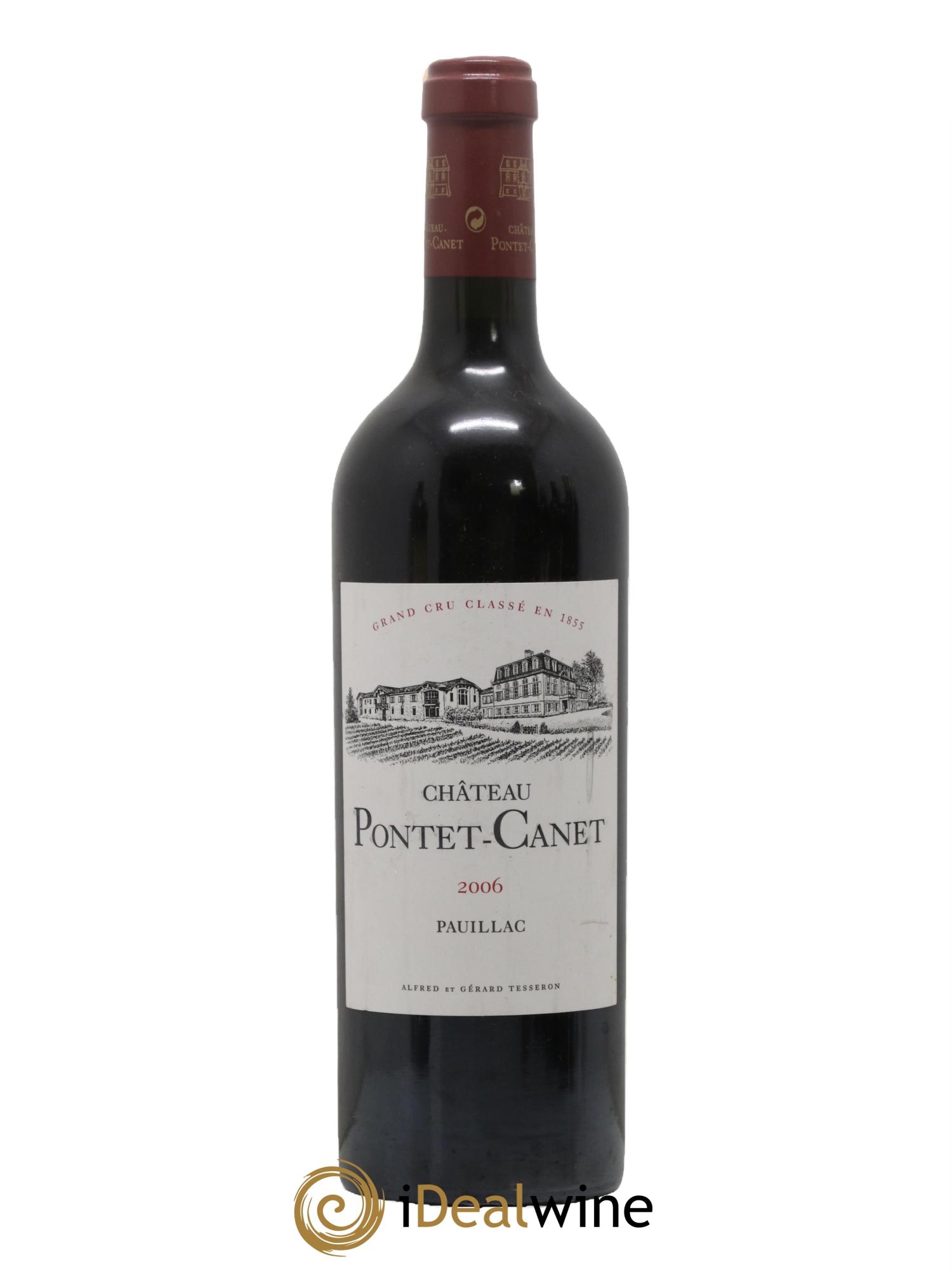 Château Pontet Canet 5ème Grand Cru Classé 2006 - Lot de 1 bouteille - 0