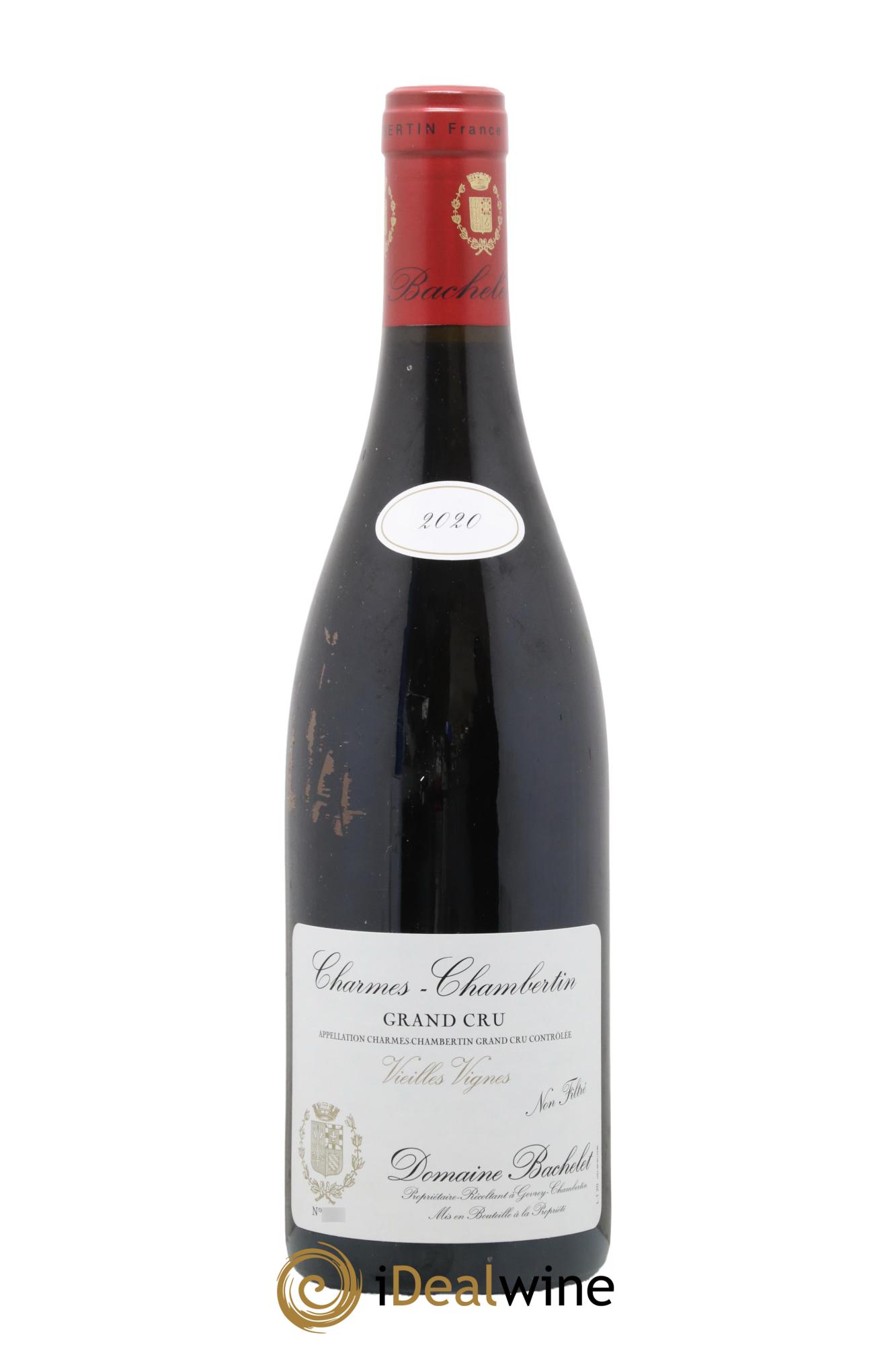 Charmes-Chambertin Grand Cru Vieilles Vignes Denis Bachelet (Domaine) 2020 - Lot de 1 bouteille - 0