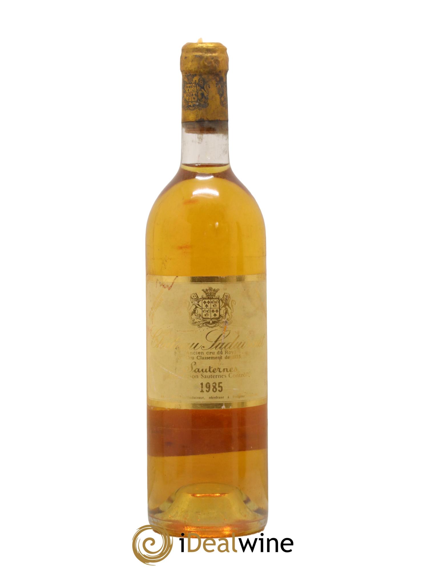 Château Suduiraut 1er Grand Cru Classé 1985 - Lotto di 1 bottiglia - 0