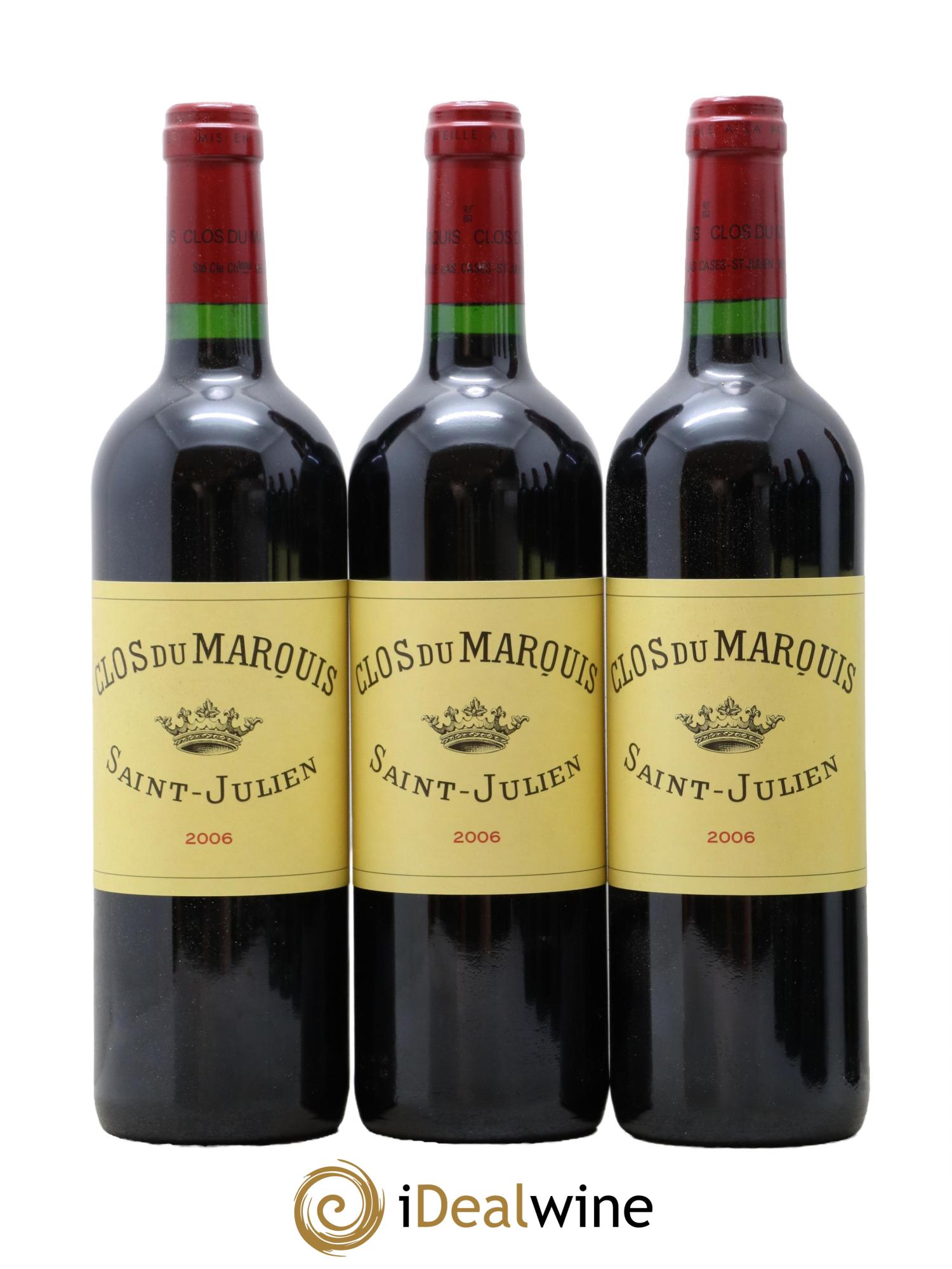 Clos du Marquis 2006 - Lot de 12 bouteilles - 2