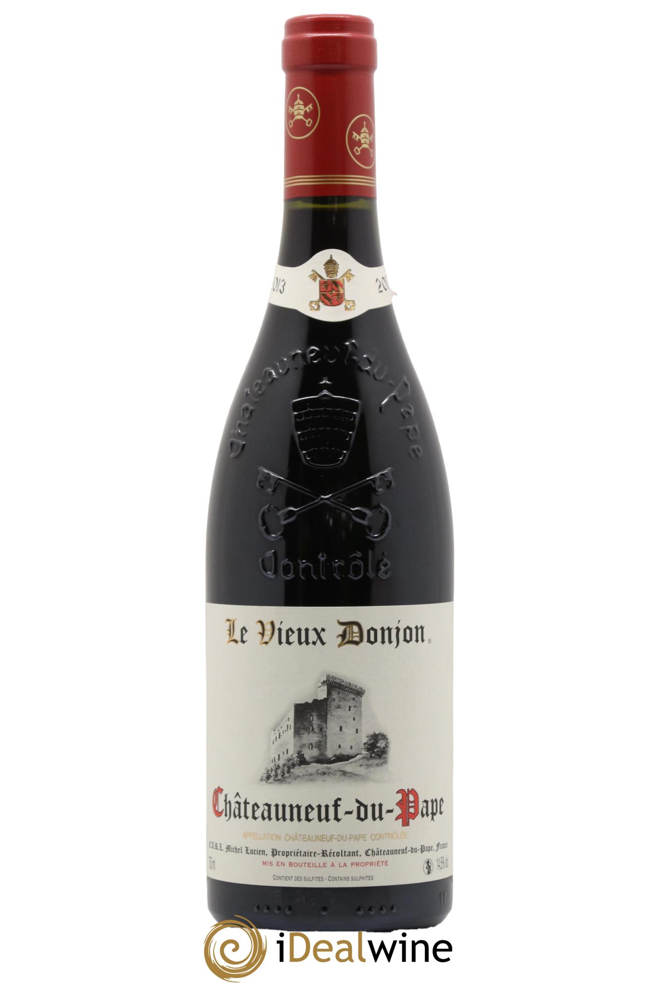 Châteauneuf-du-Pape Le Vieux Donjon Michel Lucien 2013 - Posten von 1 Flasche - 0