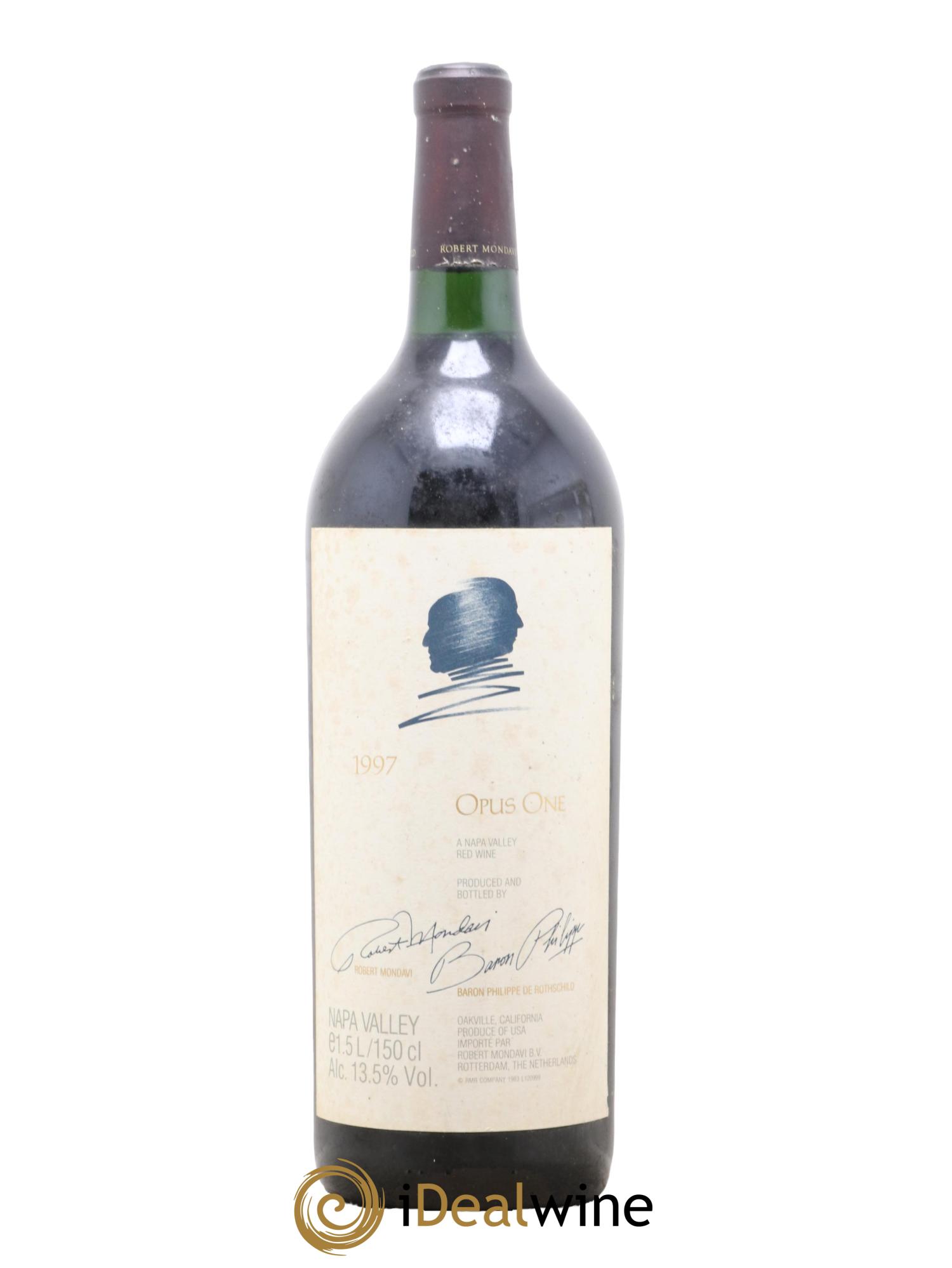 Napa Valley Opus One Robert Mondavi 1997 - Posten von 1 Magnum - 0