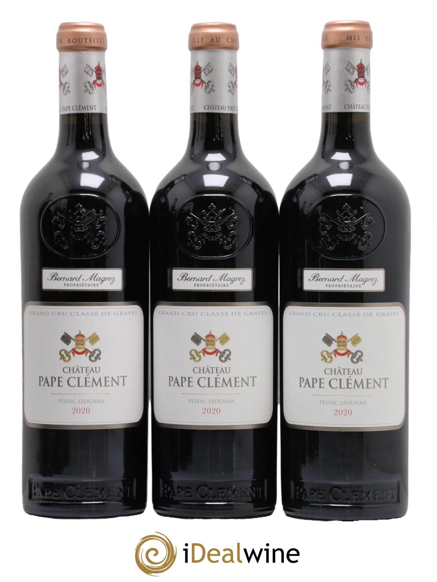 Château Pape Clément Cru Classé de Graves  2020 - Lot de 6 bouteilles - 1