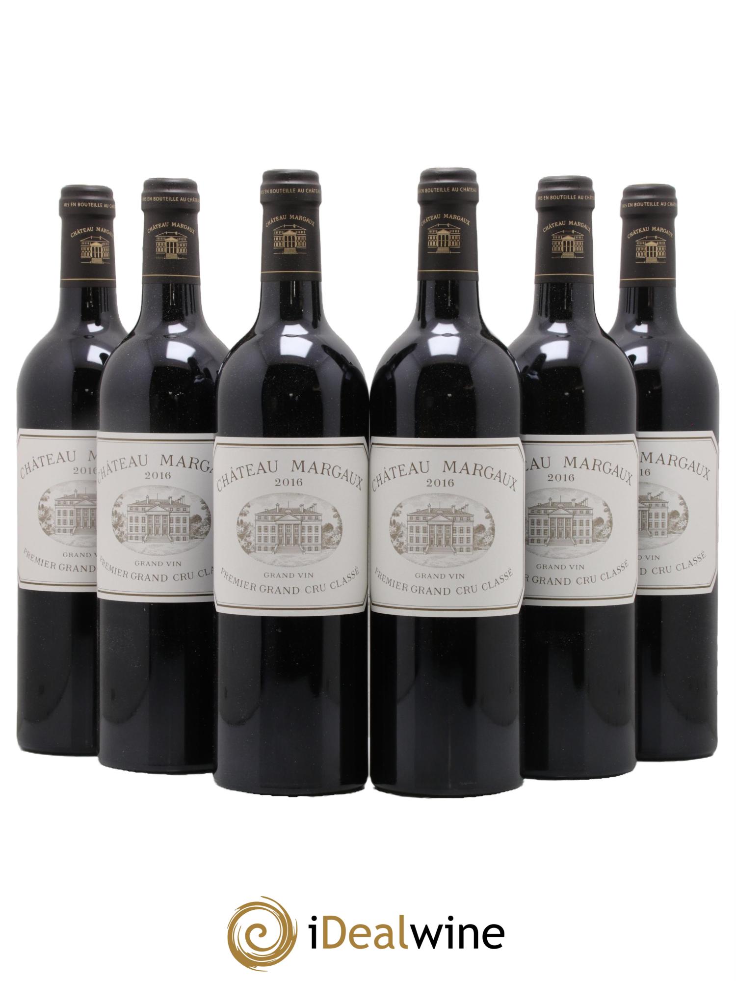 Château Margaux 1er Grand Cru Classé 2016 - Lotto di 6 bottiglie - 0