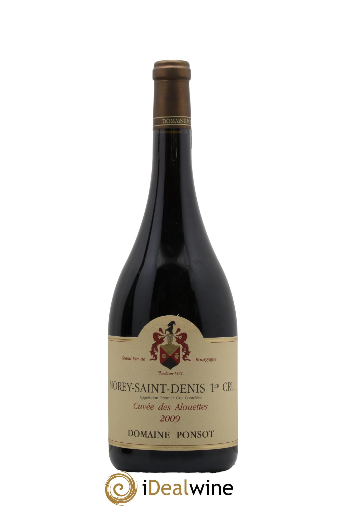 Morey Saint-Denis 1er Cru Cuvée des Alouettes Ponsot (Domaine)  2009 - Lot de 1 magnum - 0