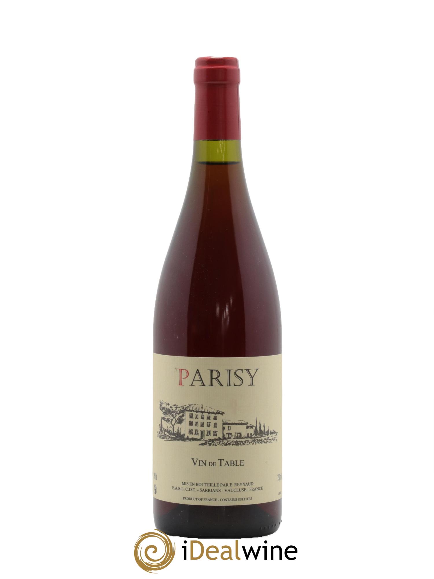 Vin de Table Parisy  Emmanuel Reynaud - Lot of 1 bottle - 0