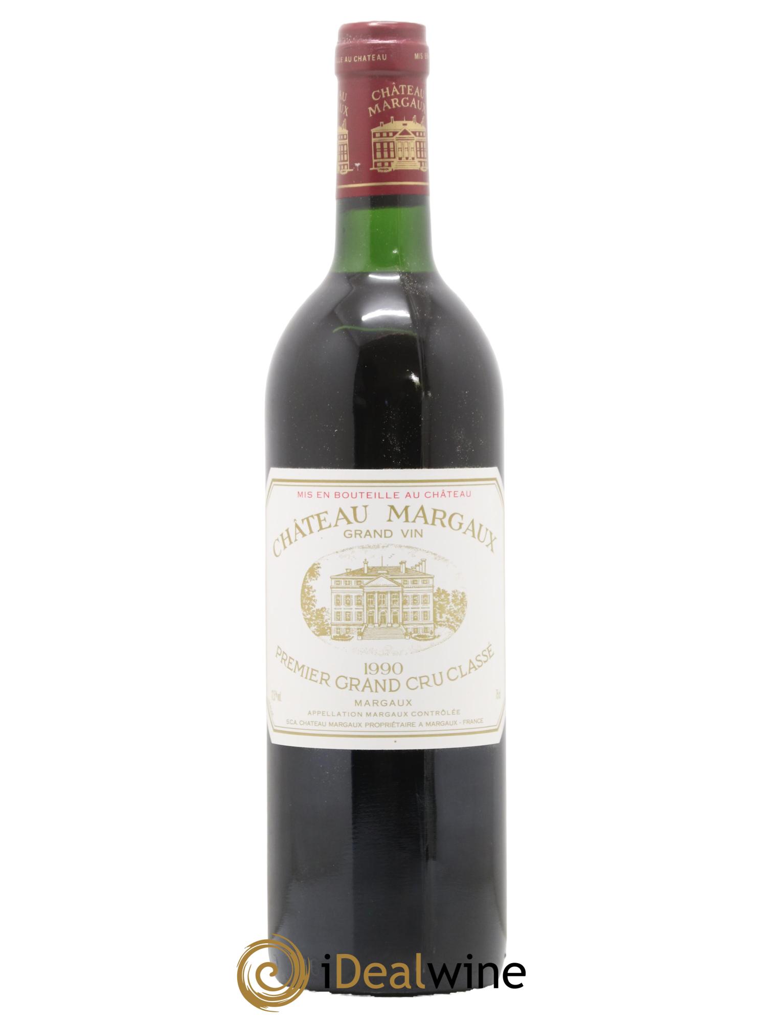 Château Margaux 1er Grand Cru Classé 1990 - Lotto di 1 bottiglia - 0