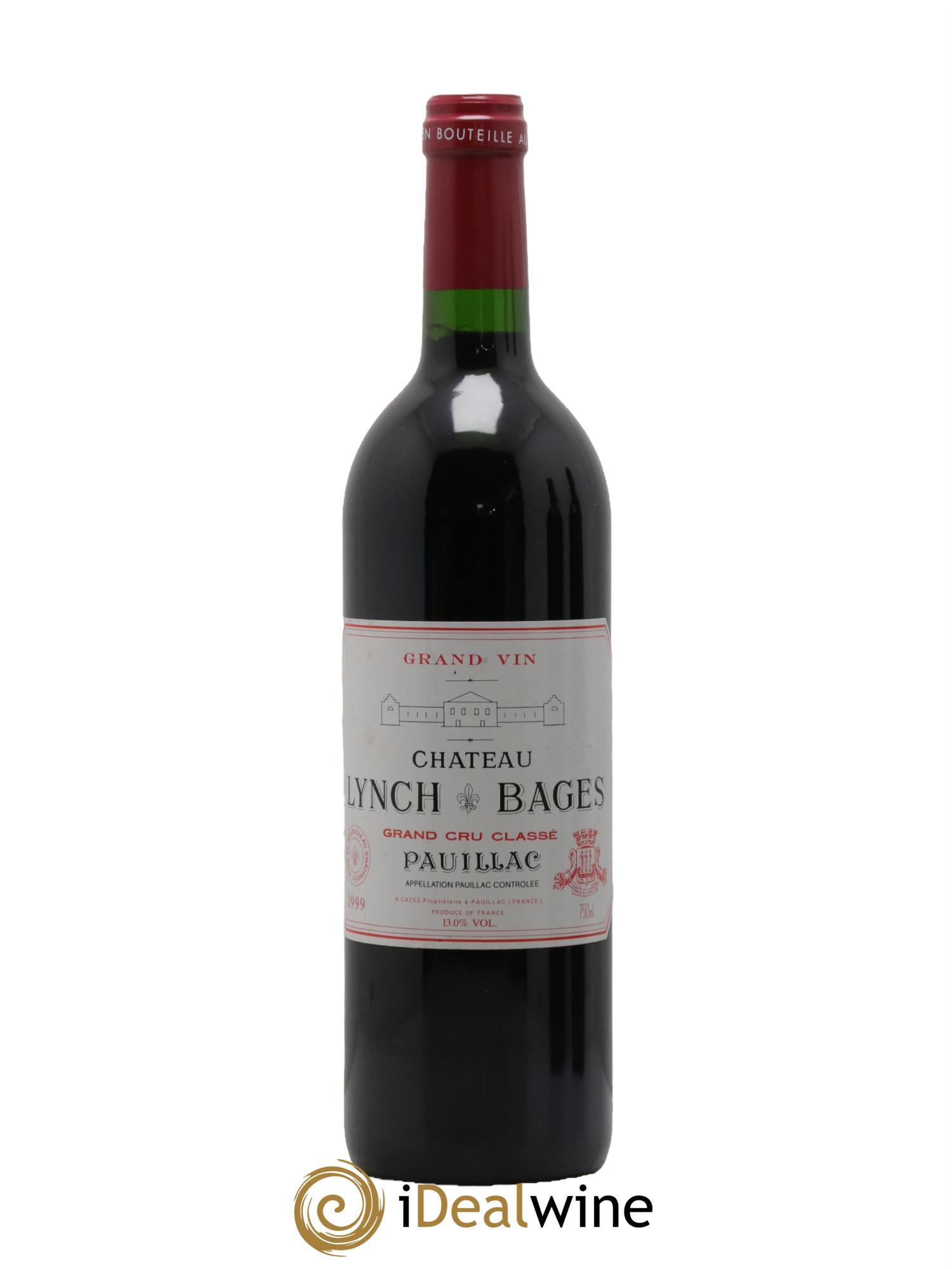 Château Lynch Bages 5ème Grand Cru Classé 1999 - Lot of 1 bottle - 0