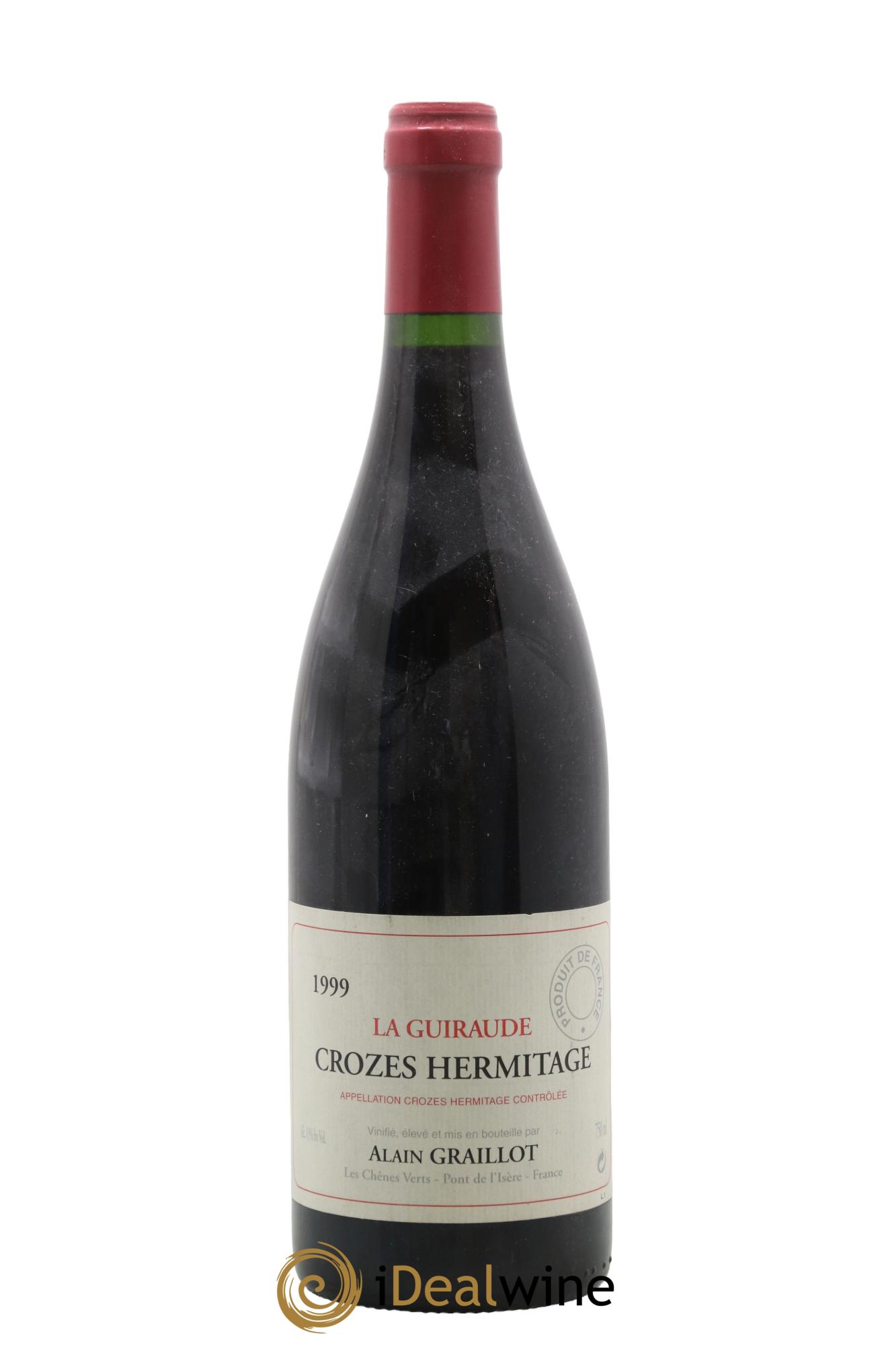 Crozes-Hermitage La Guiraude Domaine Graillot 1999 - Lotto di 1 bottiglia - 0