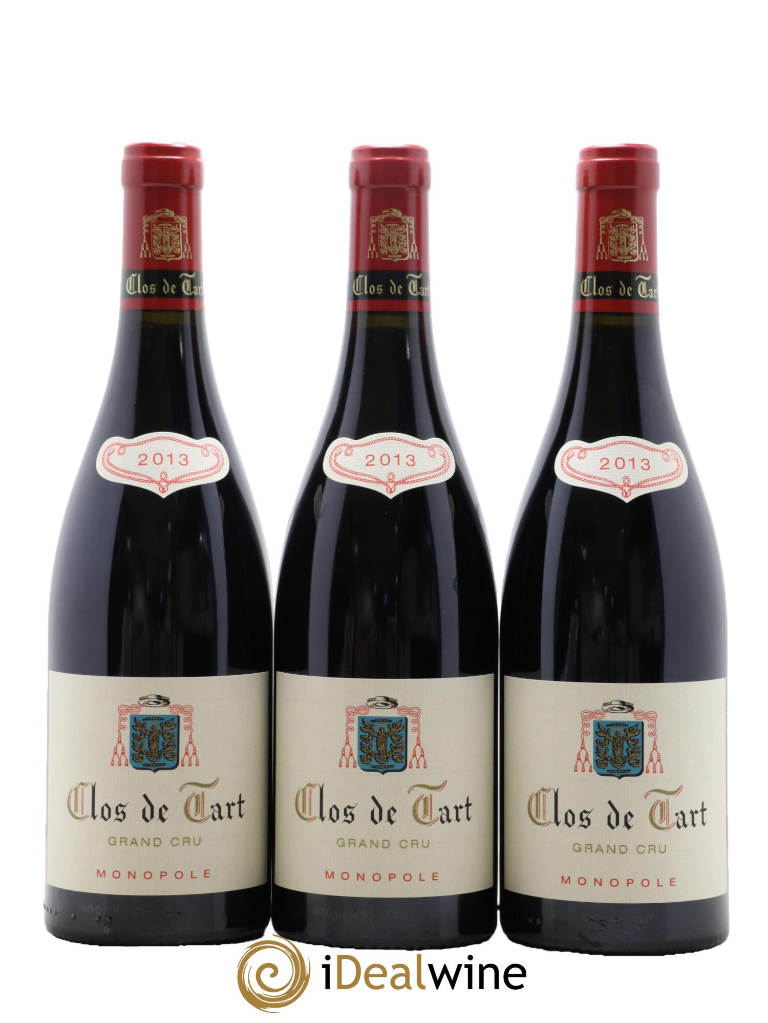 Clos de Tart Grand Cru Mommessin  2013 - Posten von 6 Flaschen - 3