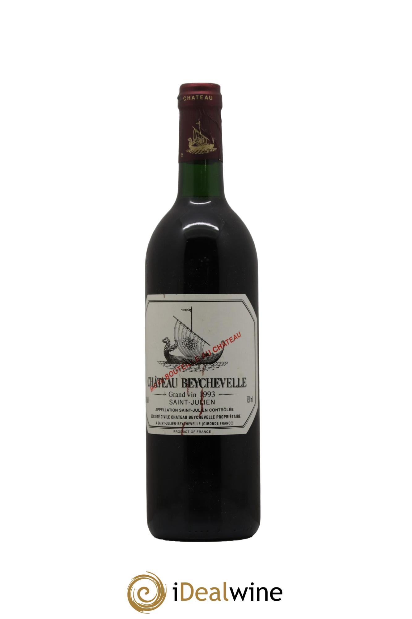 Château Beychevelle 4ème Grand Cru Classé  1993 - Lotto di 1 bottiglia - 0