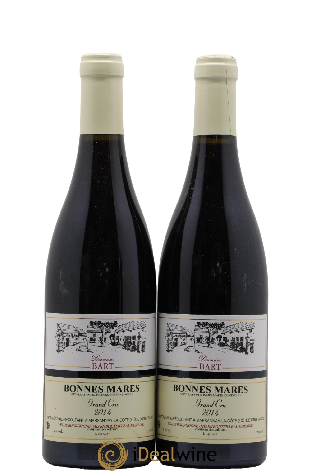 Bonnes-Mares Grand Cru Bart (Domaine) 2014 - Lot of 2 bottles - 0