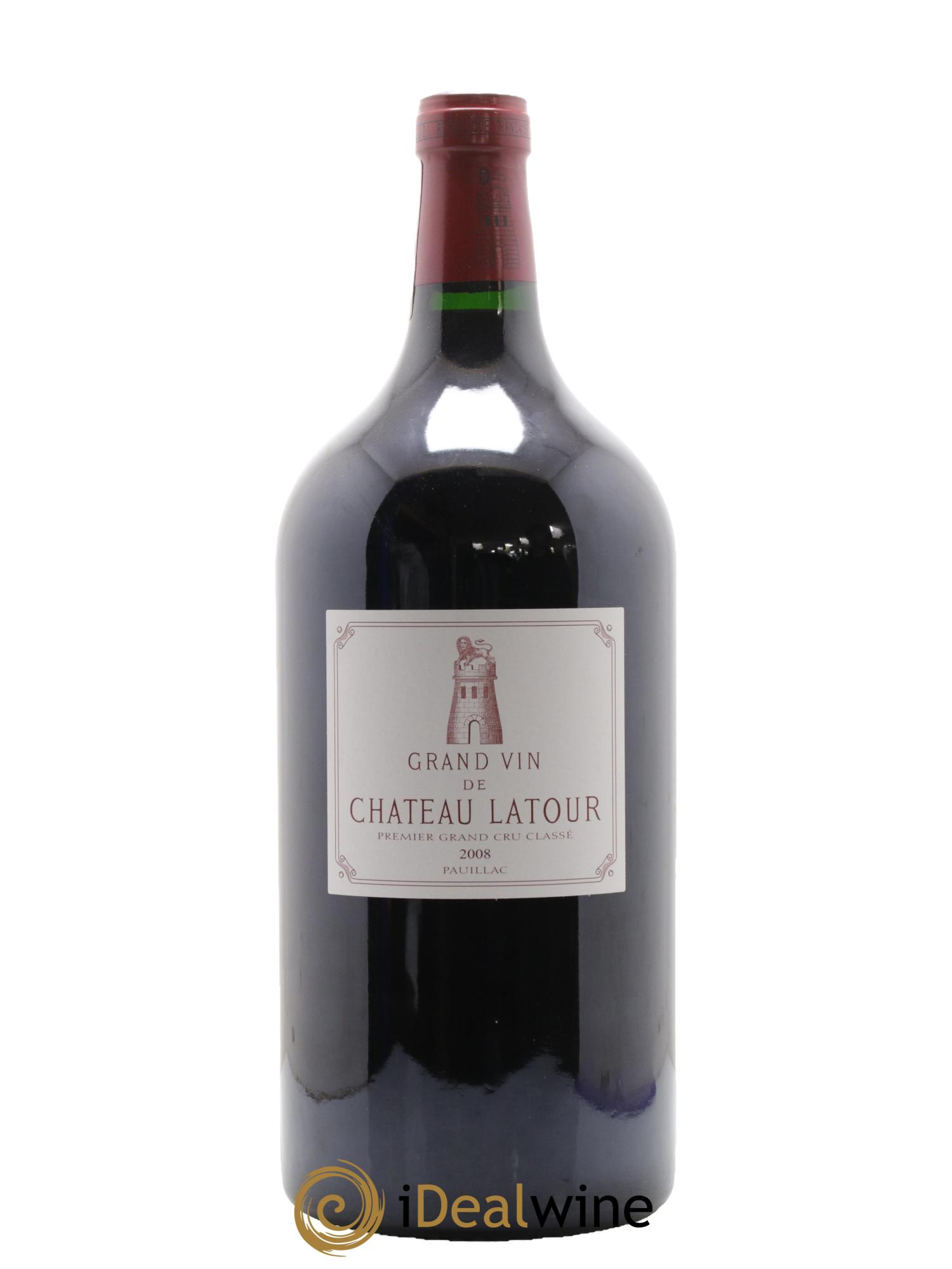 Château Latour 1er Grand Cru Classé 2008 - Lot de 1 double magnum - 1