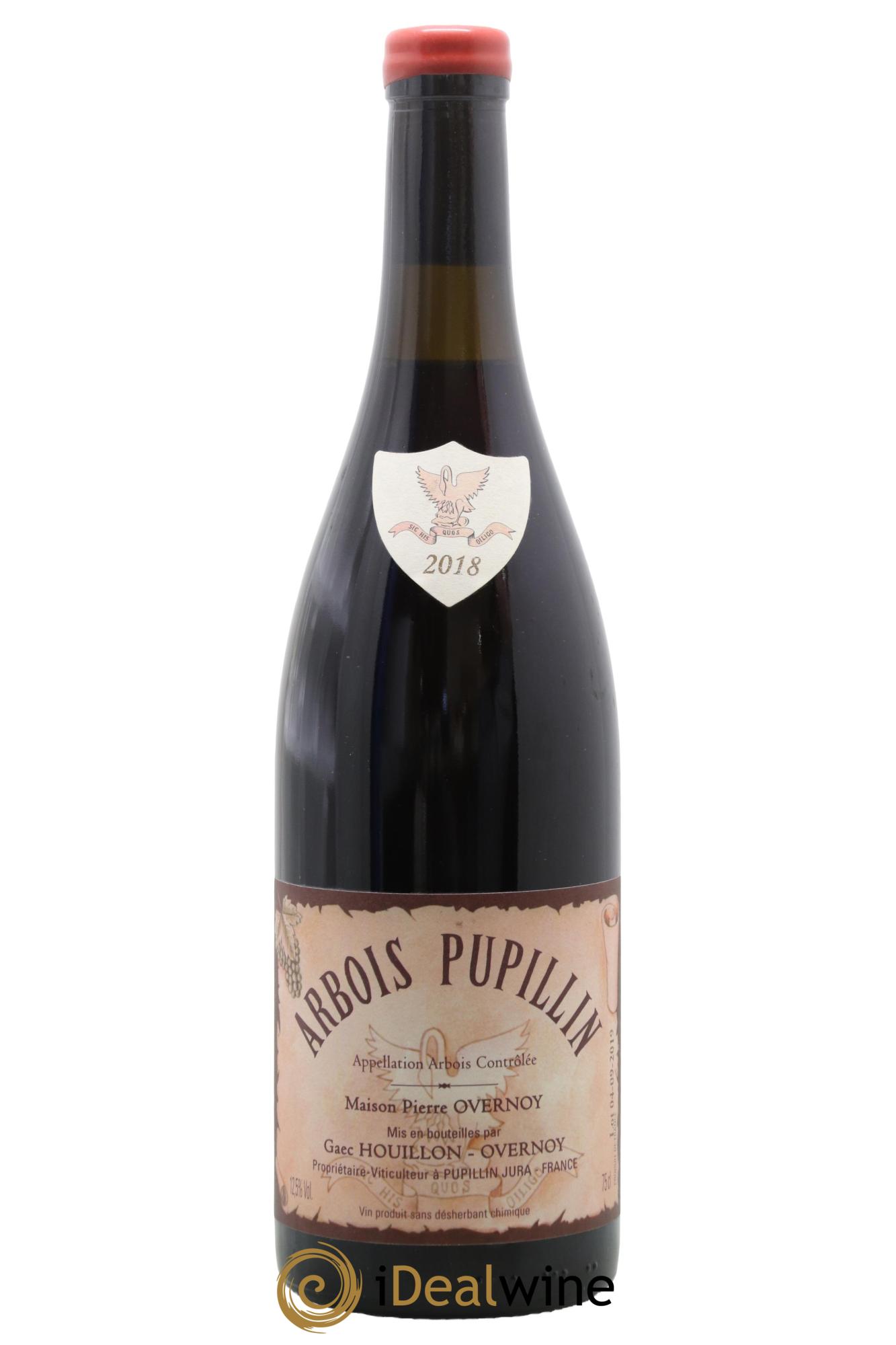 Arbois Pupillin Poulsard (cire rouge) Overnoy-Houillon (Domaine) 2018 - Lot of 1 bottle - 0