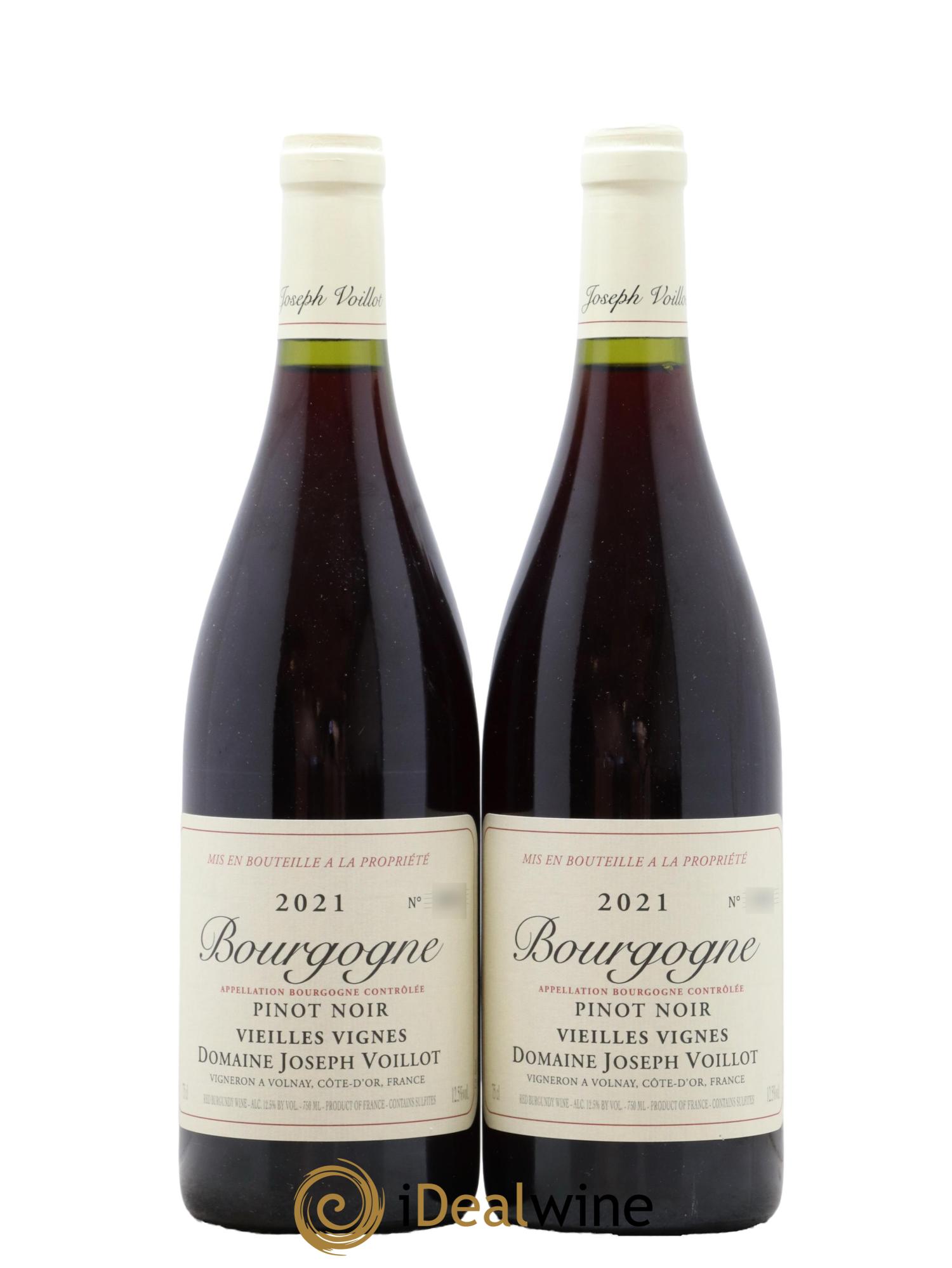 Bourgogne Vieilles Vignes Joseph Voillot 2021 - Lot de 2 bouteilles - 0