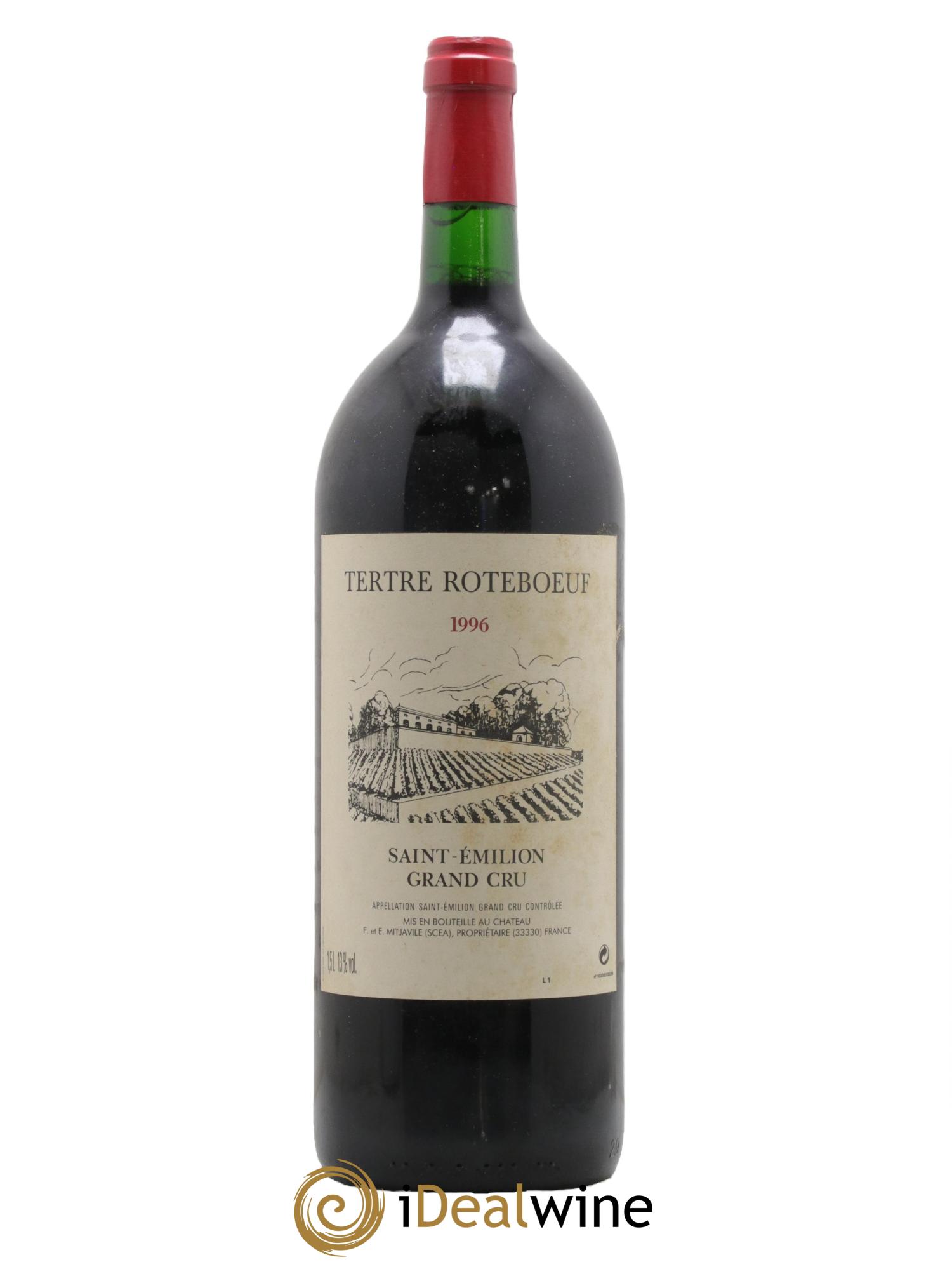 Château Tertre Roteboeuf 1996 - Lot of 1 magnum - 0