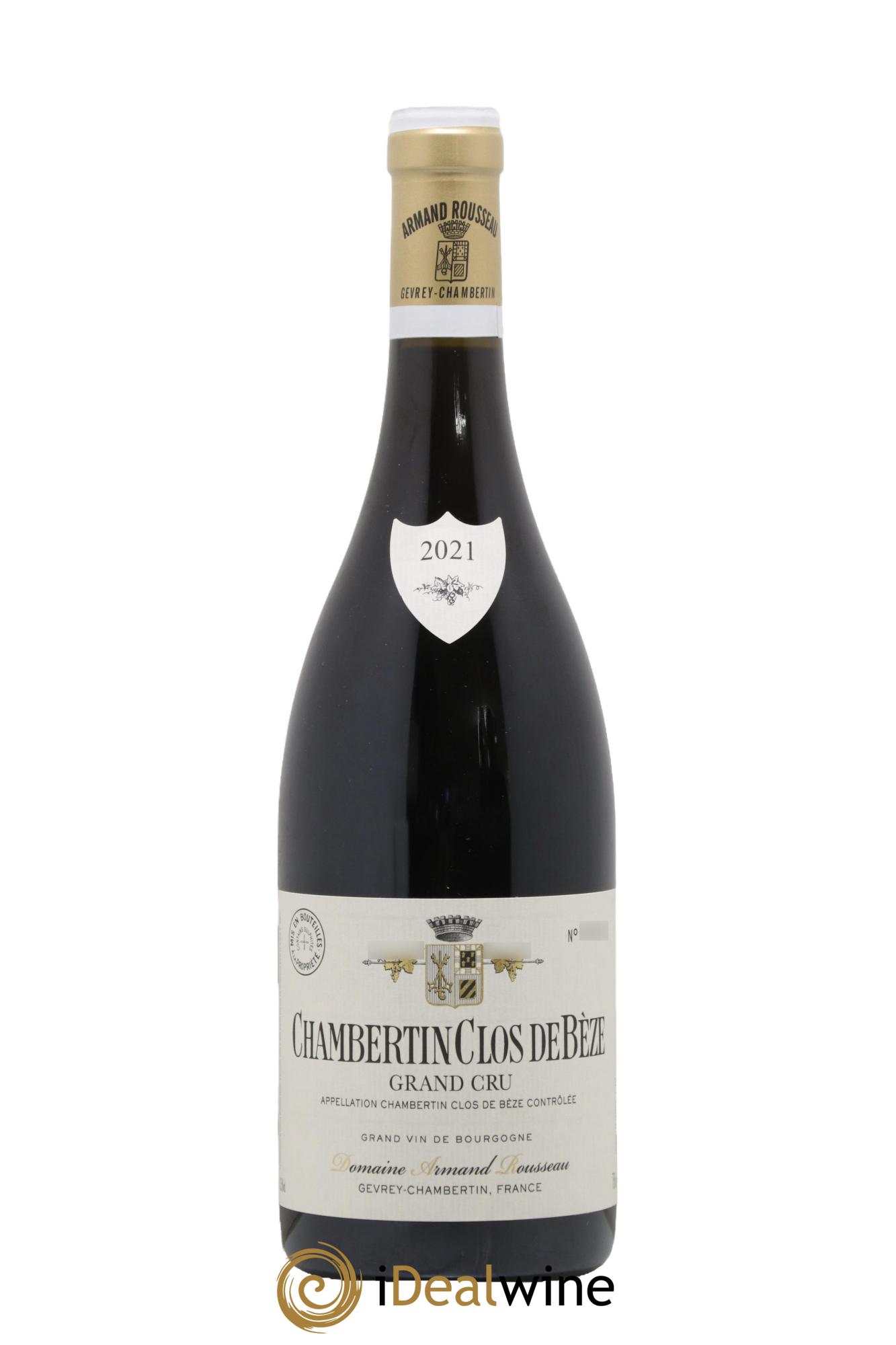 Chambertin Clos de Bèze Grand Cru Armand Rousseau (Domaine) 2021 - Posten von 1 Flasche - 0