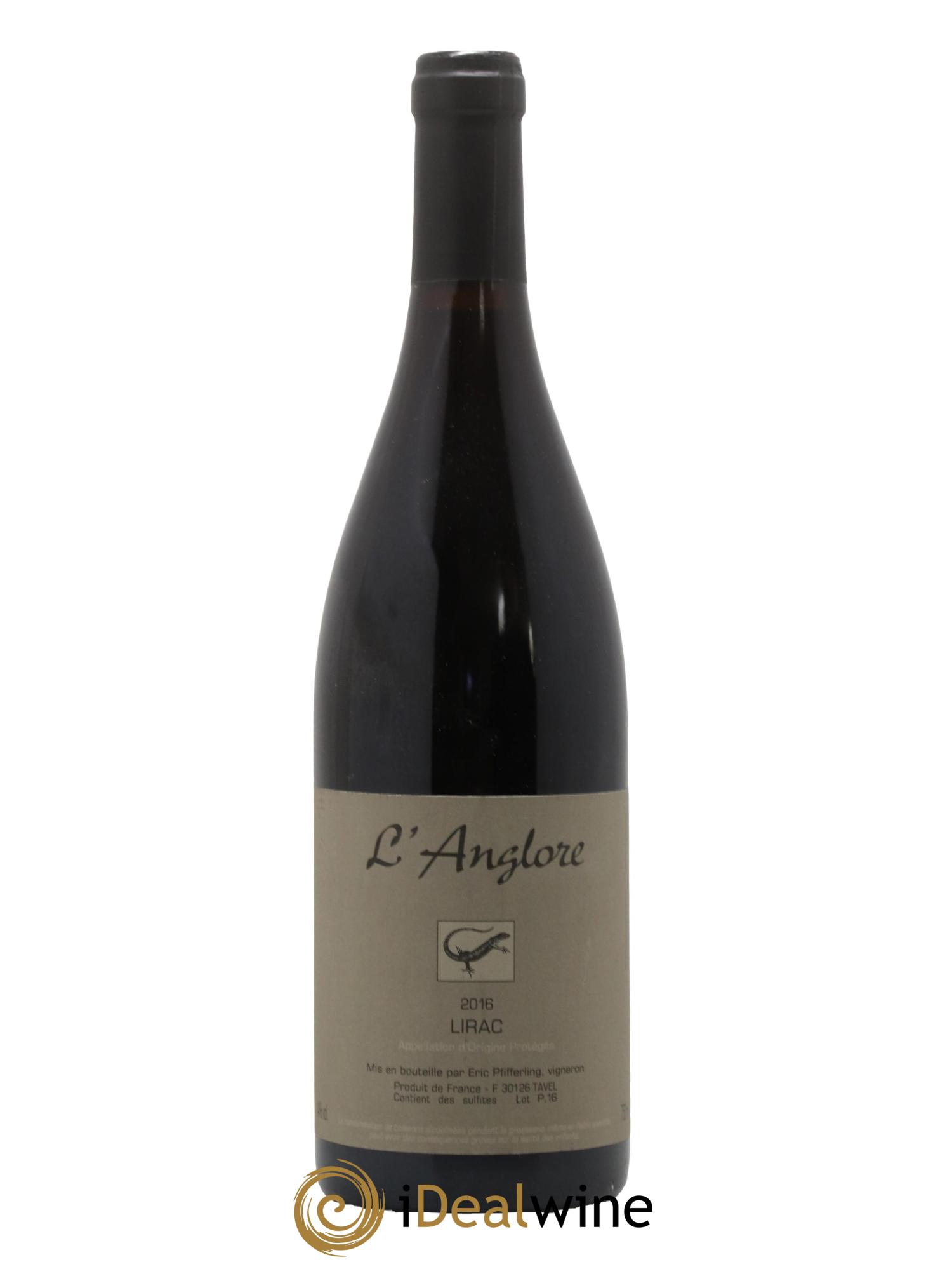 Lirac L'Anglore 2016 - Lot de 1 bouteille - 0