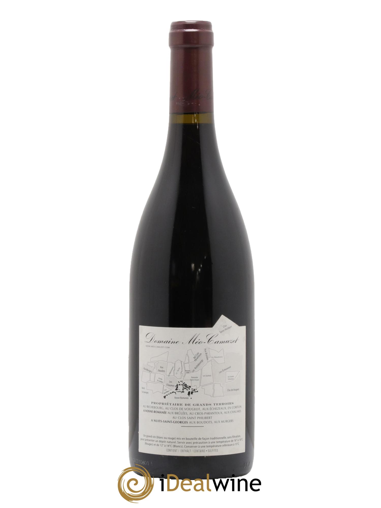 Nuits Saint-Georges 1er Cru Aux Boudots Méo-Camuzet (Domaine) 2015 - Lot of 1 bottle - 1