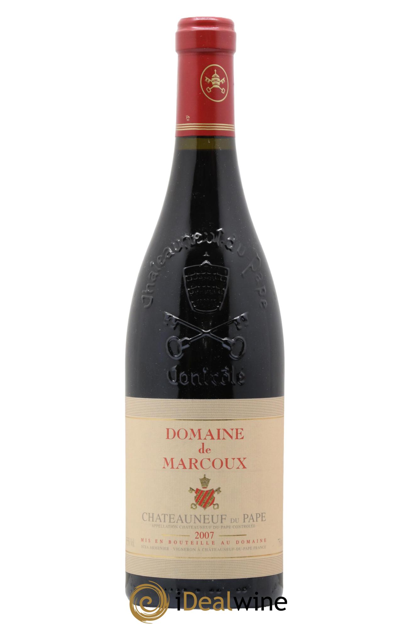 Châteauneuf-du-Pape Marcoux (Domaine de) 2007 - Posten von 1 Flasche - 0