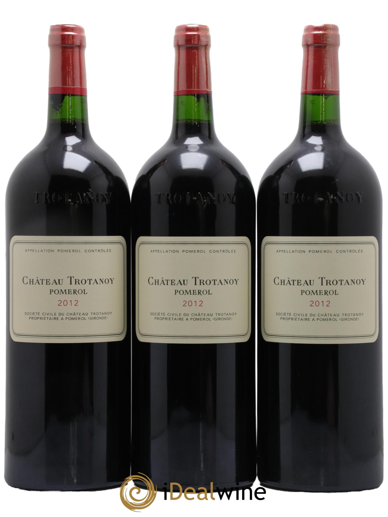 Château Trotanoy 2012 - Lot de 3 magnums - 0