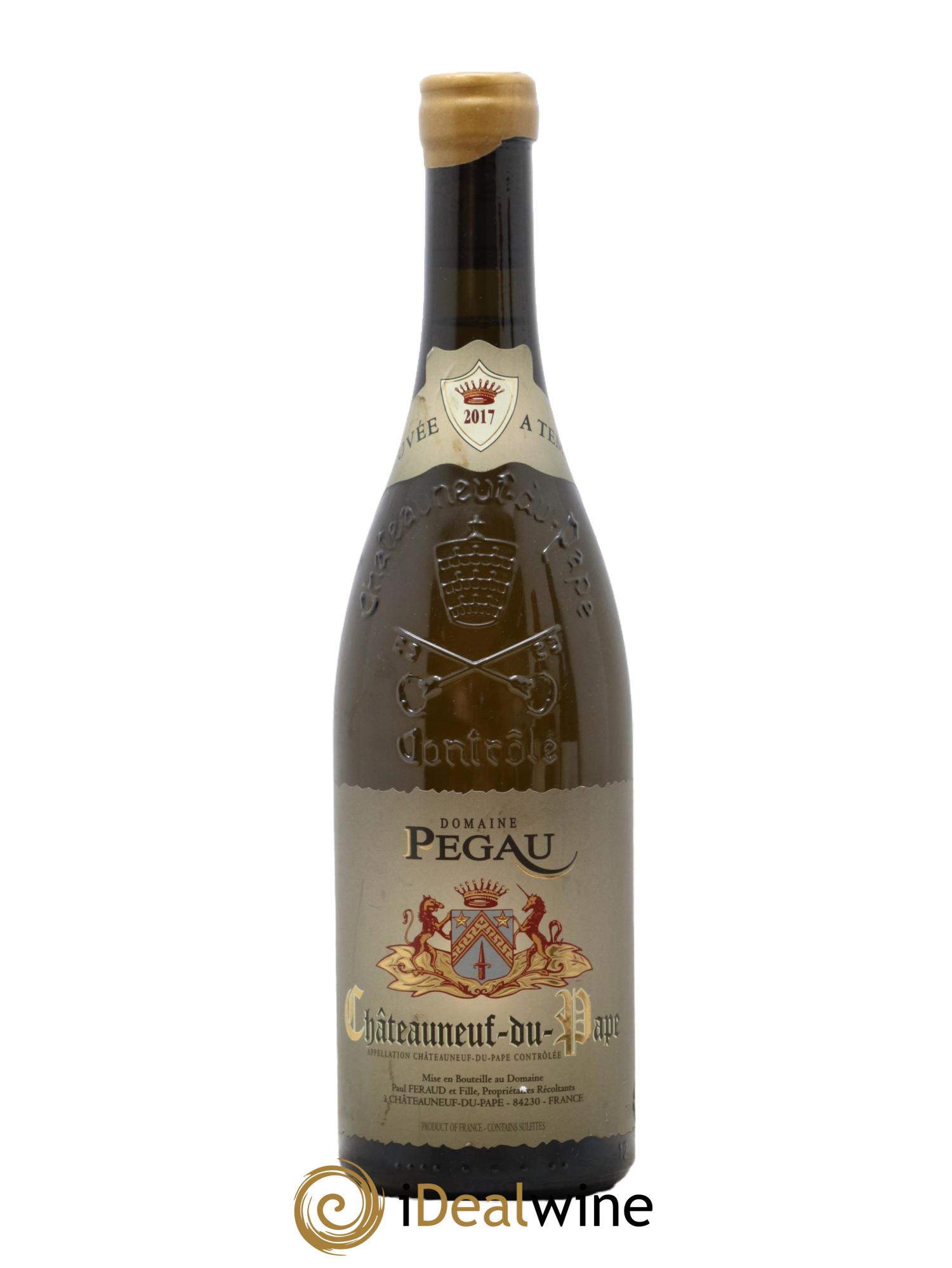 Châteauneuf-du-Pape Pégau A Tempo Paul et Laurence Féraud 2017 - Posten von 1 Flasche - 0